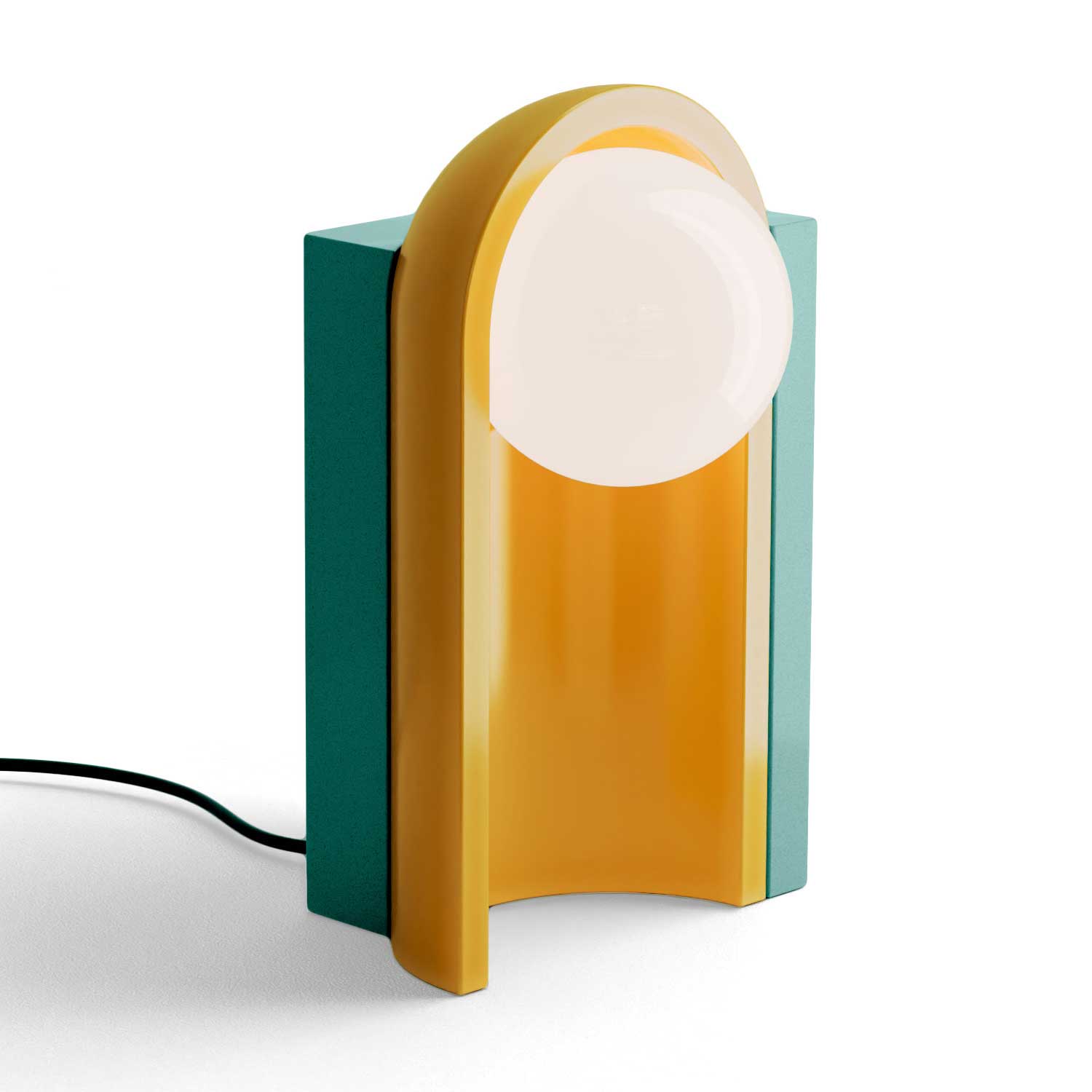 Cléo - Colorful ceramic designer table lamp for living room