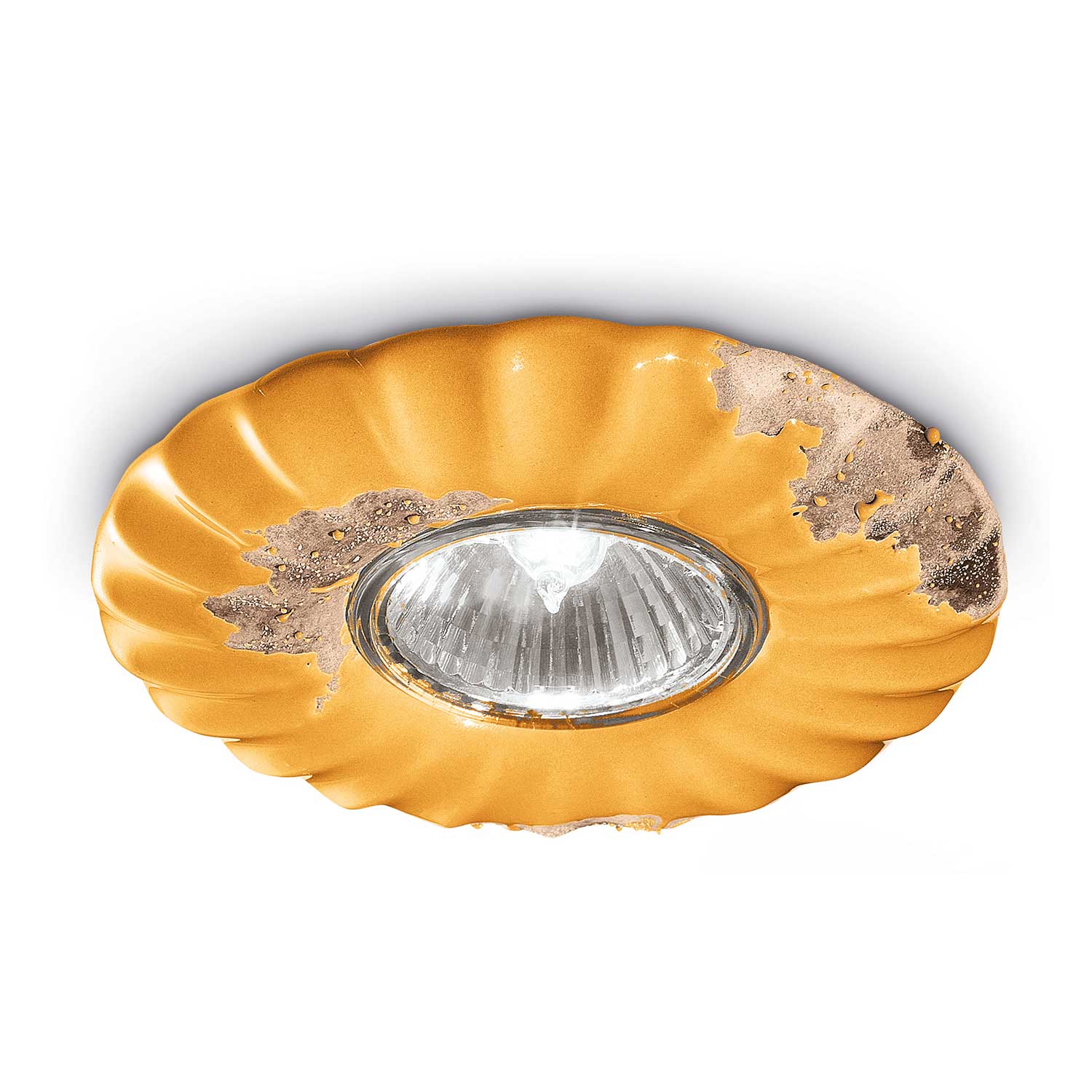 Vintage - Spot en céramique vintage effet vieilli