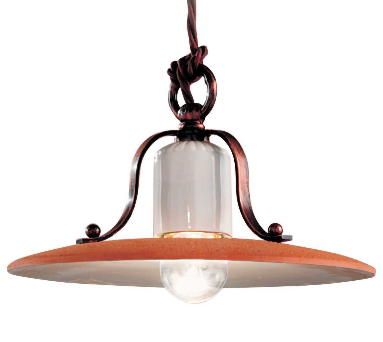 Bologna - Lustre style ancien pour cuisine industrielle