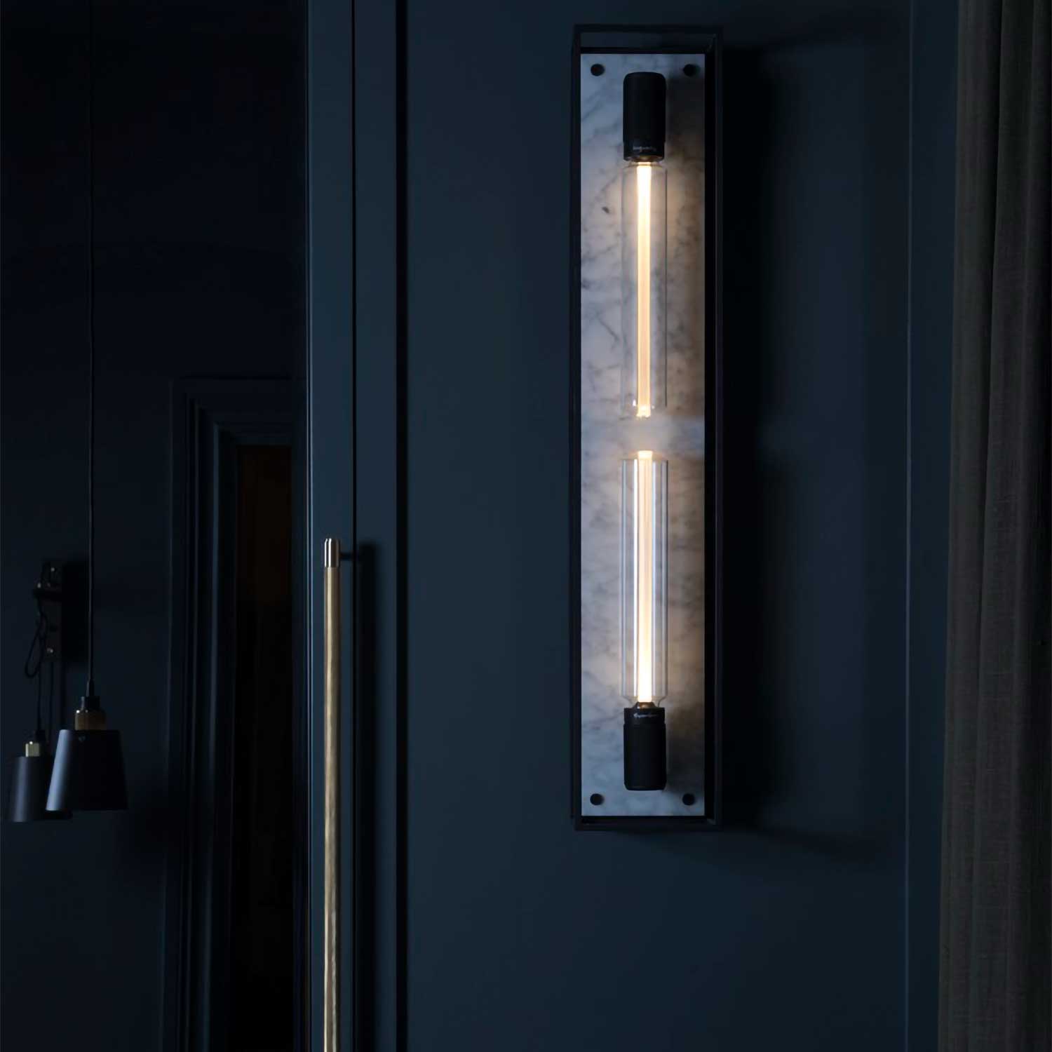 Caged Wet X Large - Marble design wall sconce for living room