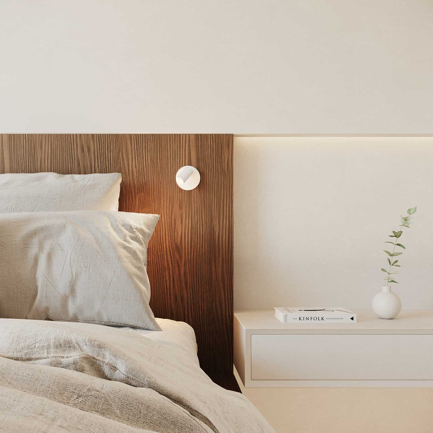 Chic - Applique murale LED liseuse dimmable pour chambre