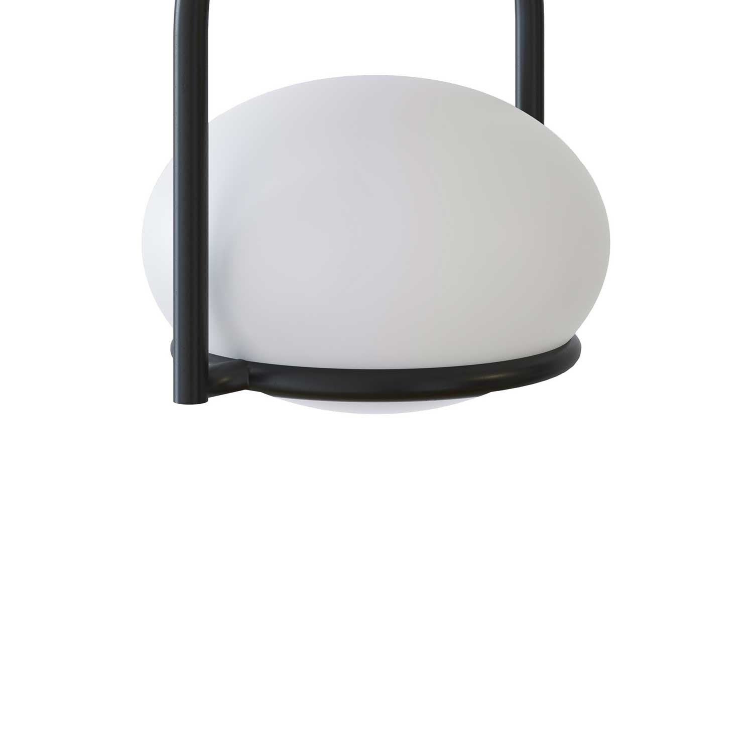 Coco Single - Suspension design boule en acrylique moderne