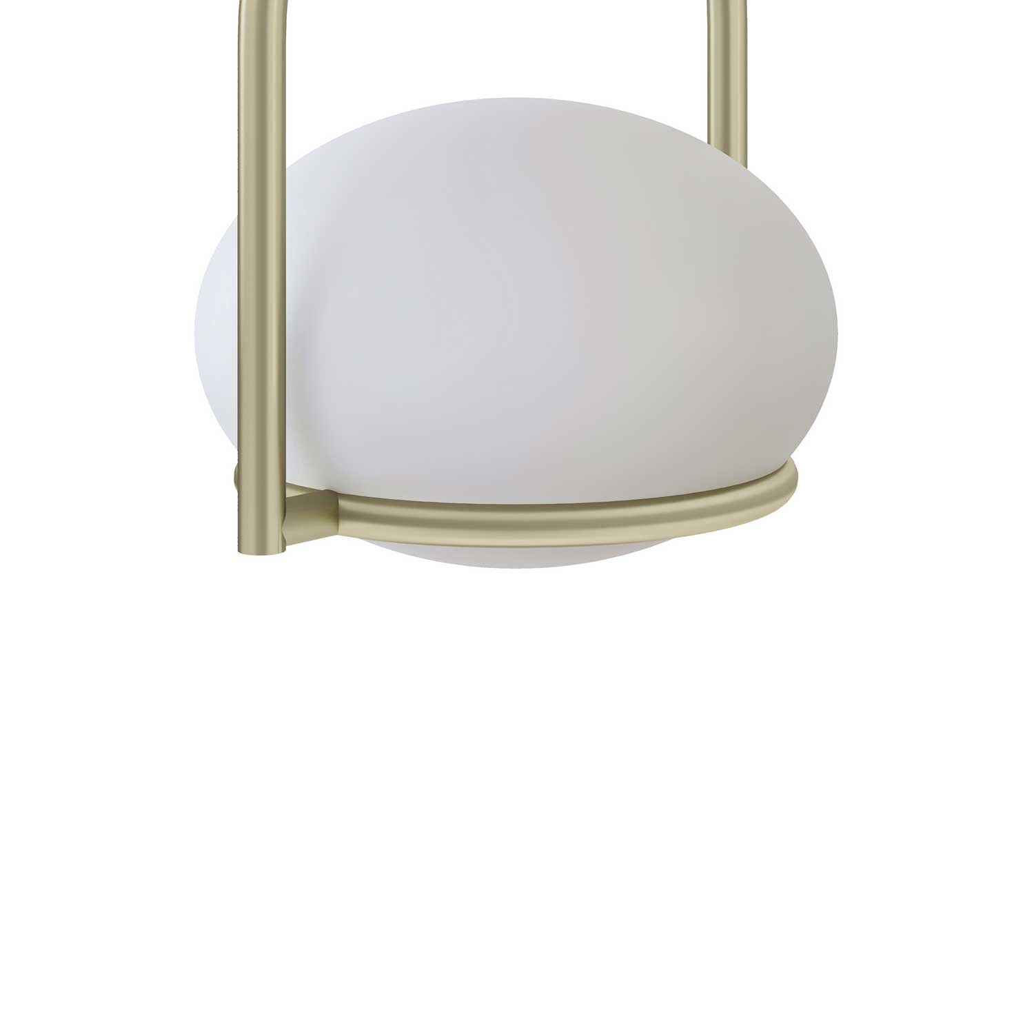 Coco Single - Suspension design boule en acrylique moderne
