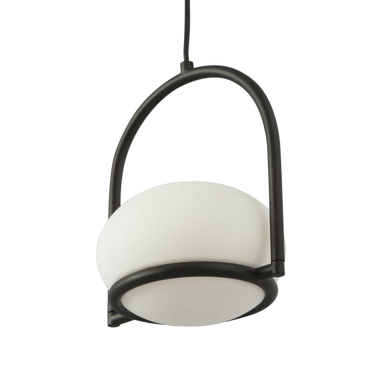 Coco Single - Suspension design boule en acrylique moderne