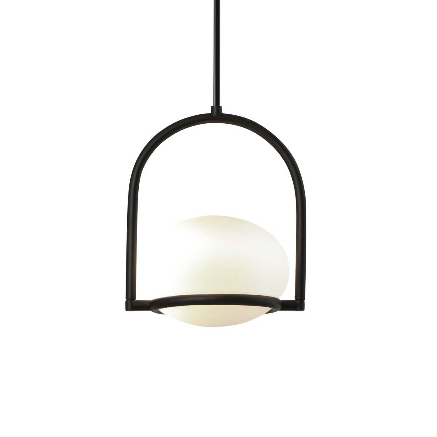 Coco Single - Suspension design boule en acrylique moderne