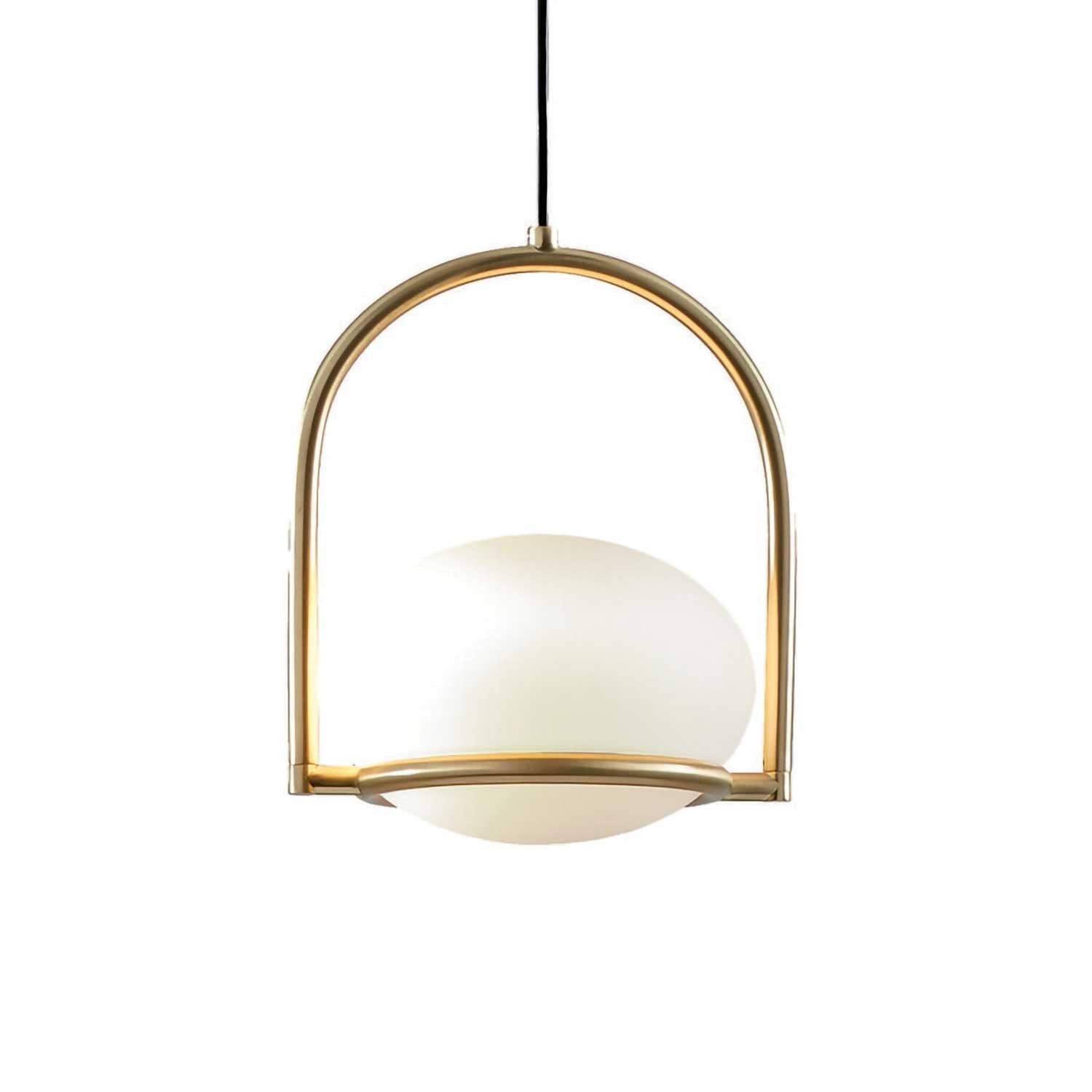 Coco Single - Suspension design boule en acrylique moderne