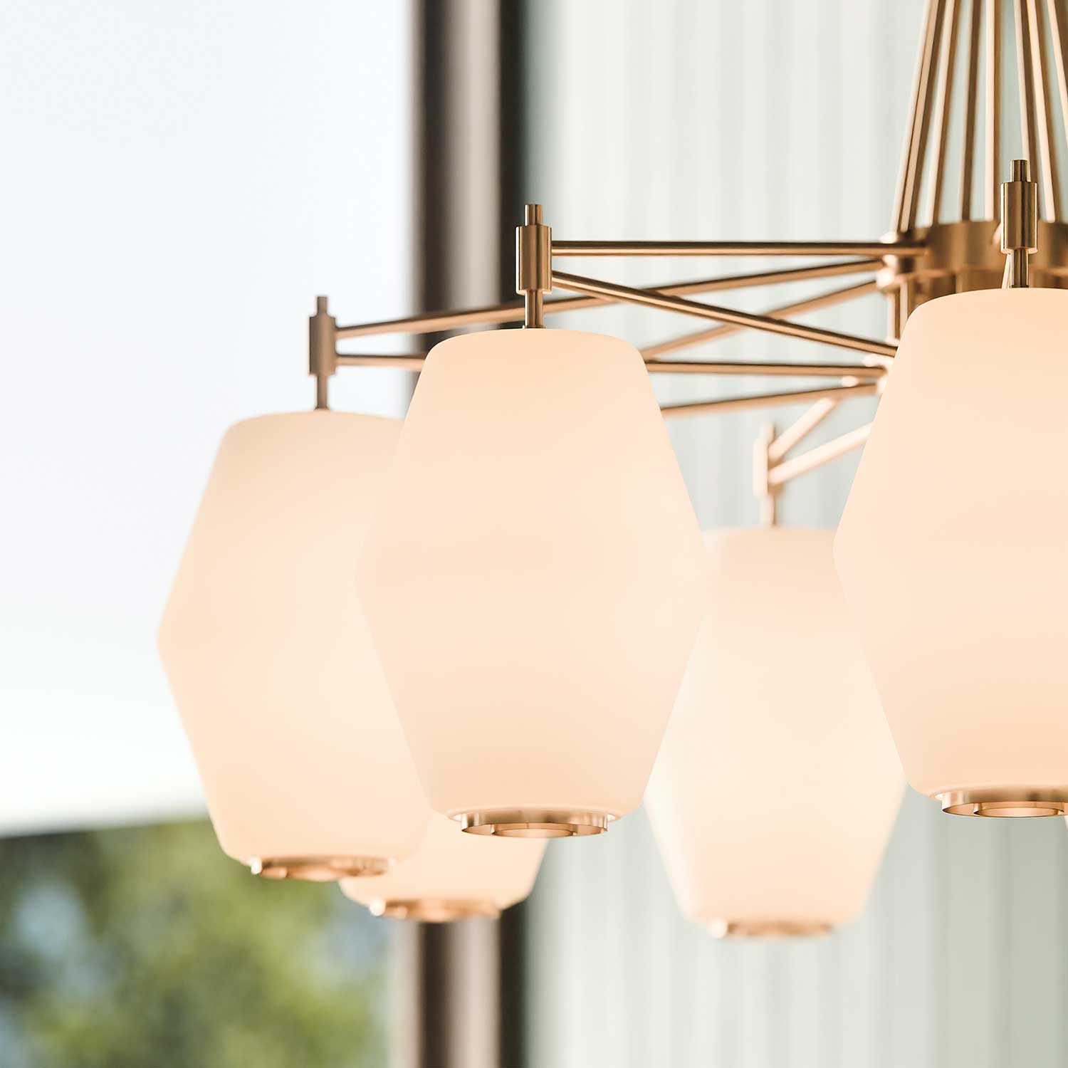 Dahl - Grande suspension XXL design pour salon art déco