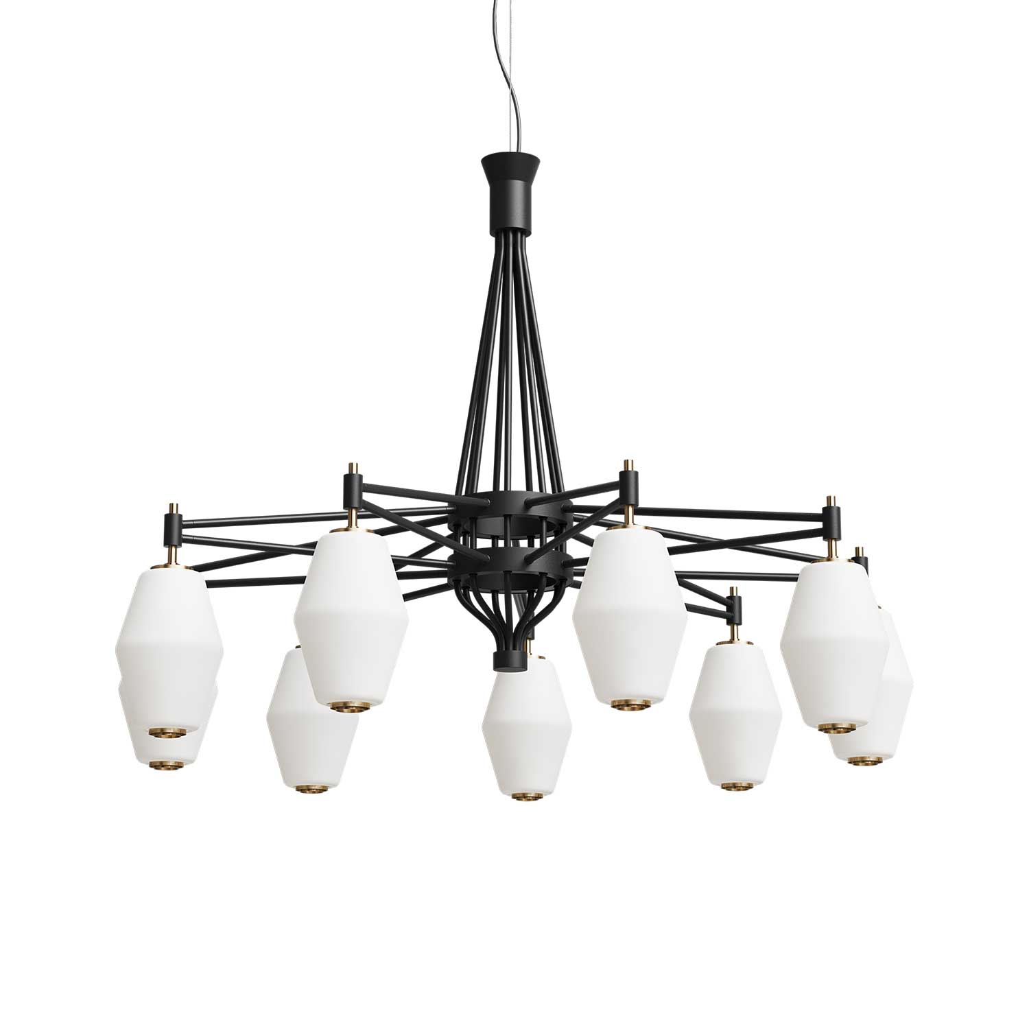 Dahl - Grande suspension XXL design pour salon art déco