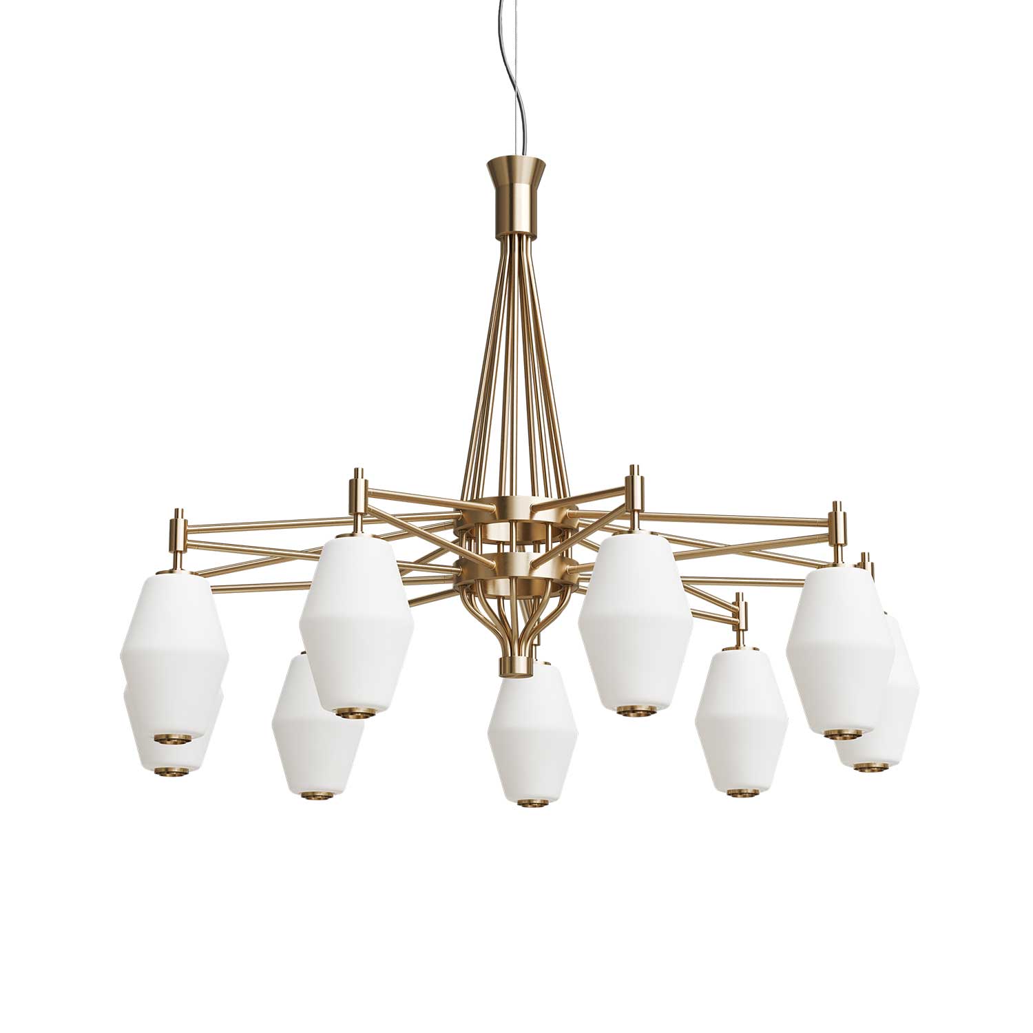 Dahl - Grande suspension XXL design pour salon art déco