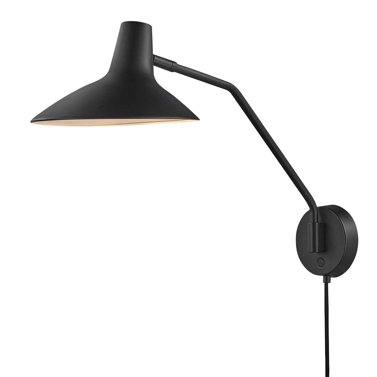 Darci - Wandleuchte mit Touch-Schalter im Vintage-Design für Wohnzimmer