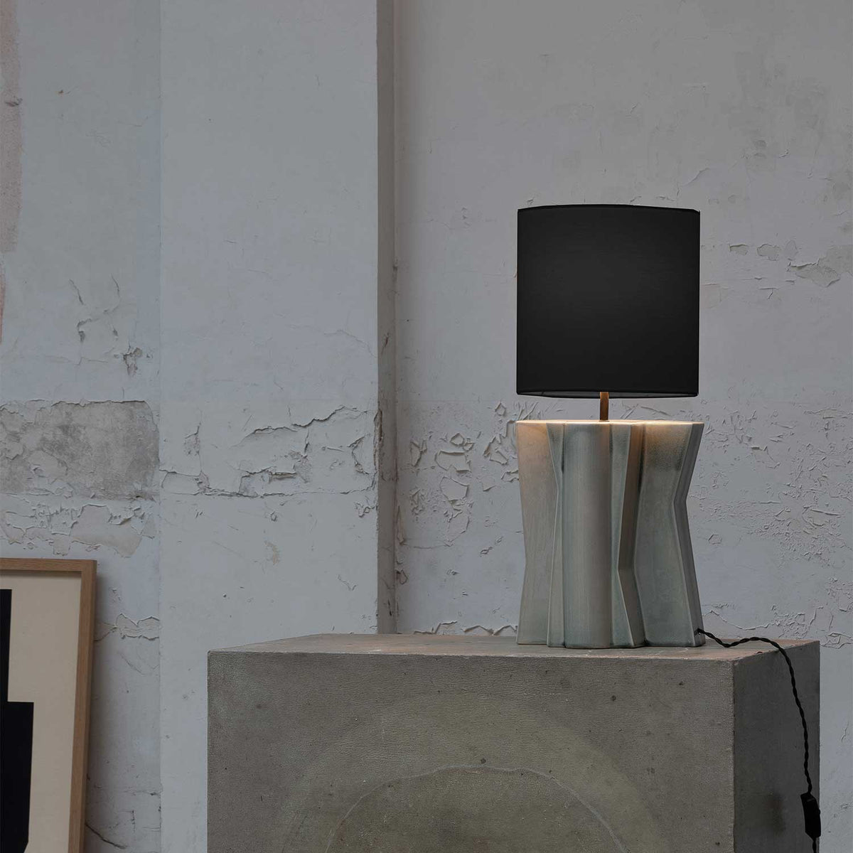 Yucca °2 - Lampe à poser en grès