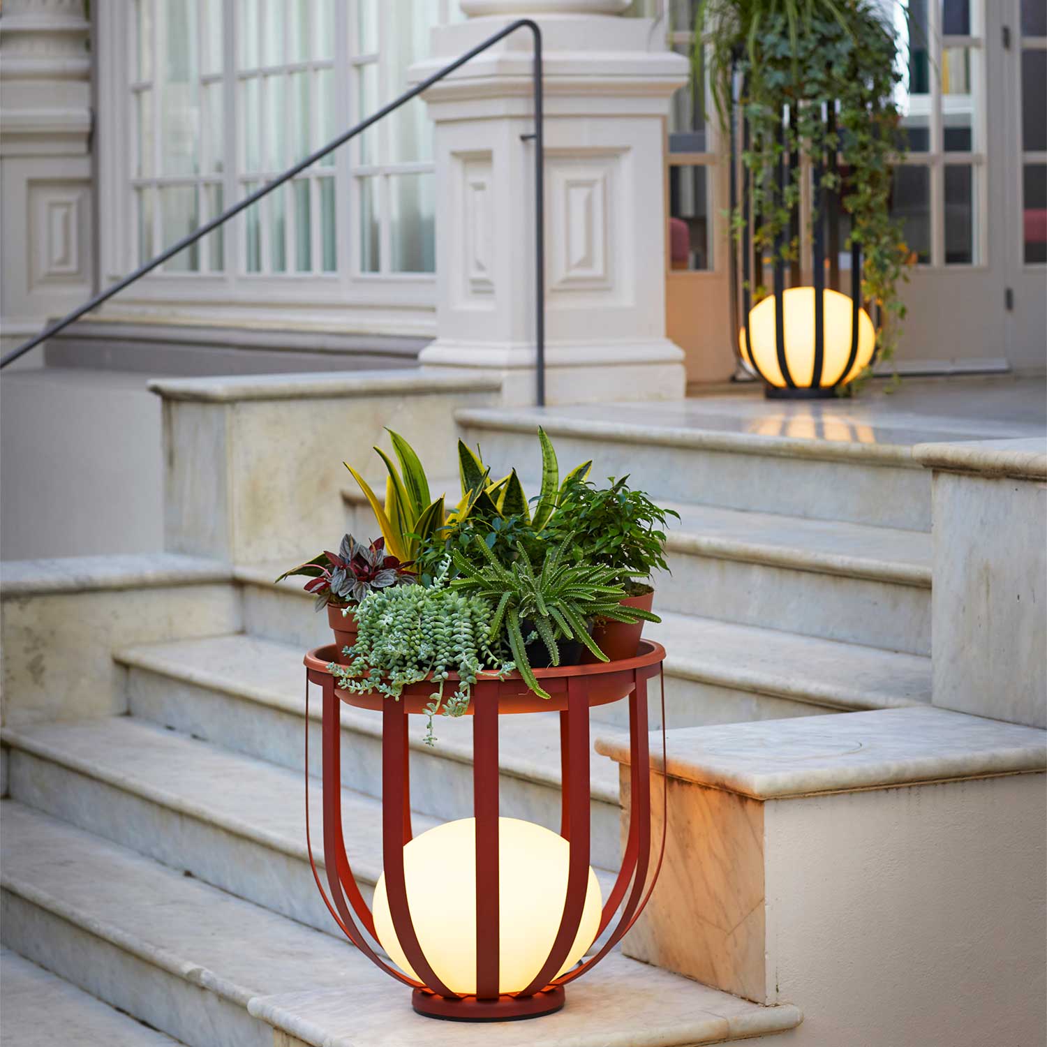 Bols - Lampadaire extérieur led design modulable pour terrasse