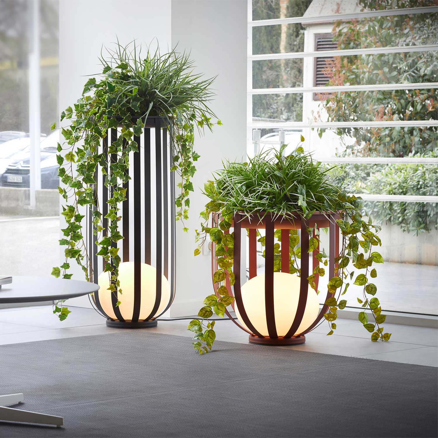 Bols - Lampadaire extérieur led design modulable pour terrasse