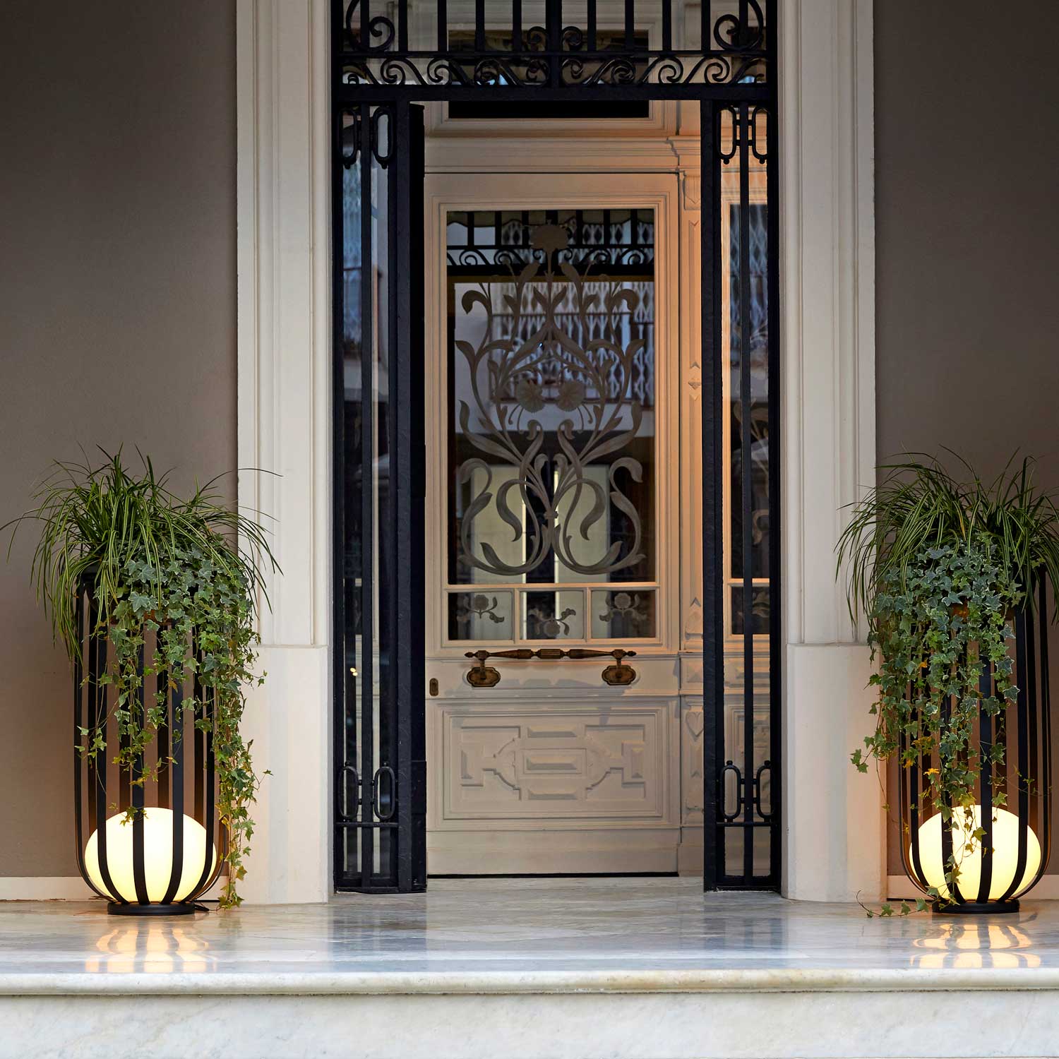 Bols - Lampadaire extérieur led design modulable pour terrasse