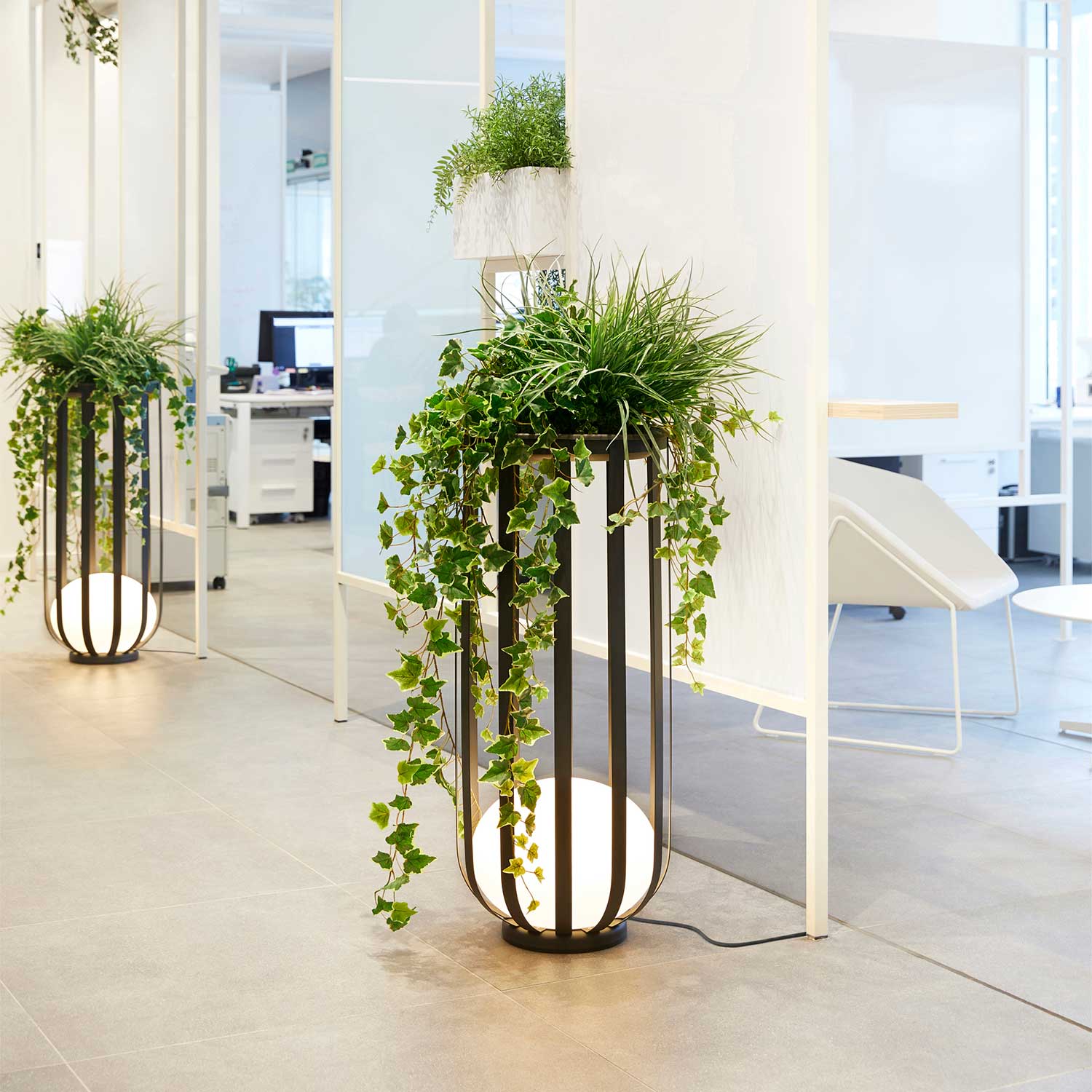 Bols - Lampadaire extérieur led design modulable pour terrasse