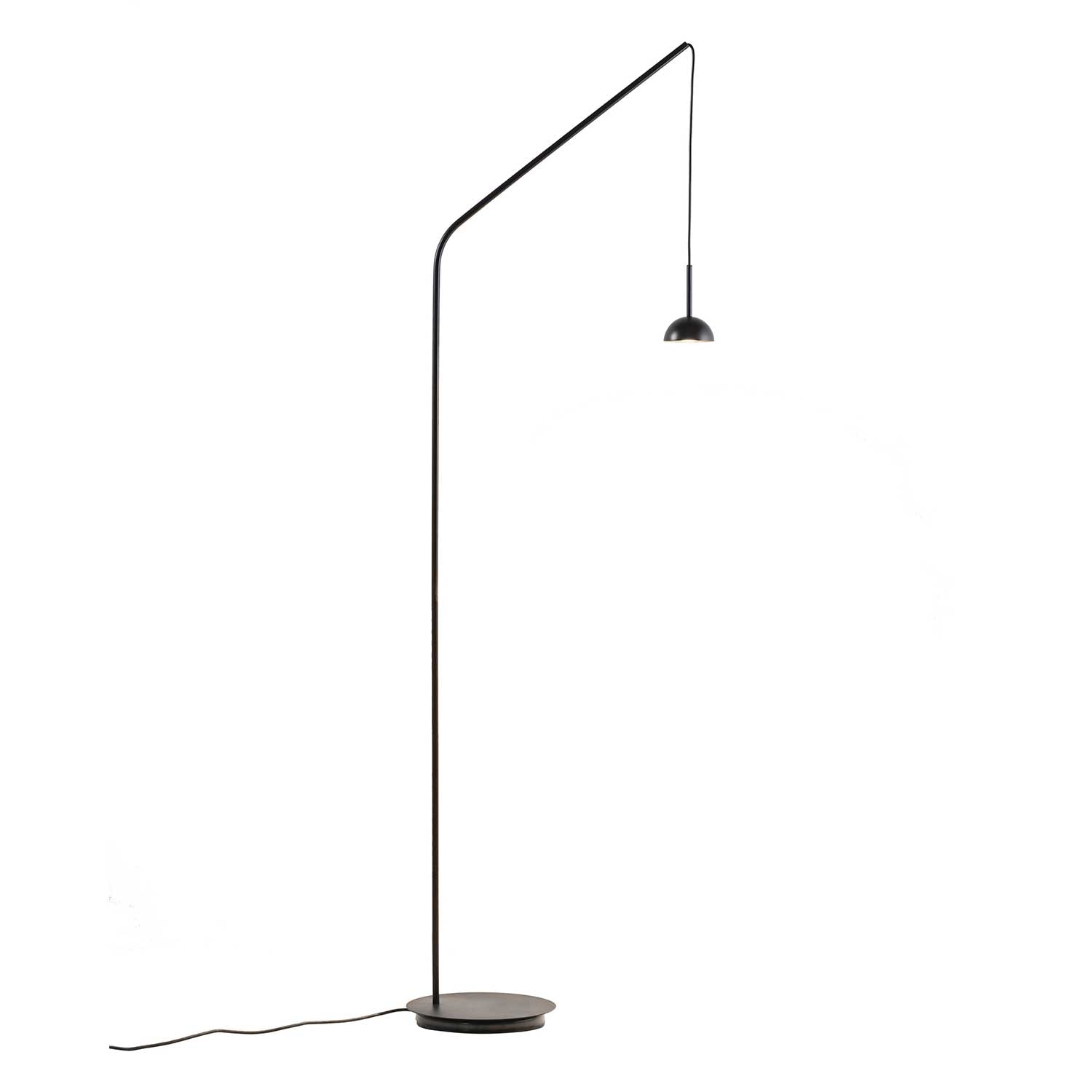 Cupolina - Lampadaire en acier LED design minimaliste pour salon