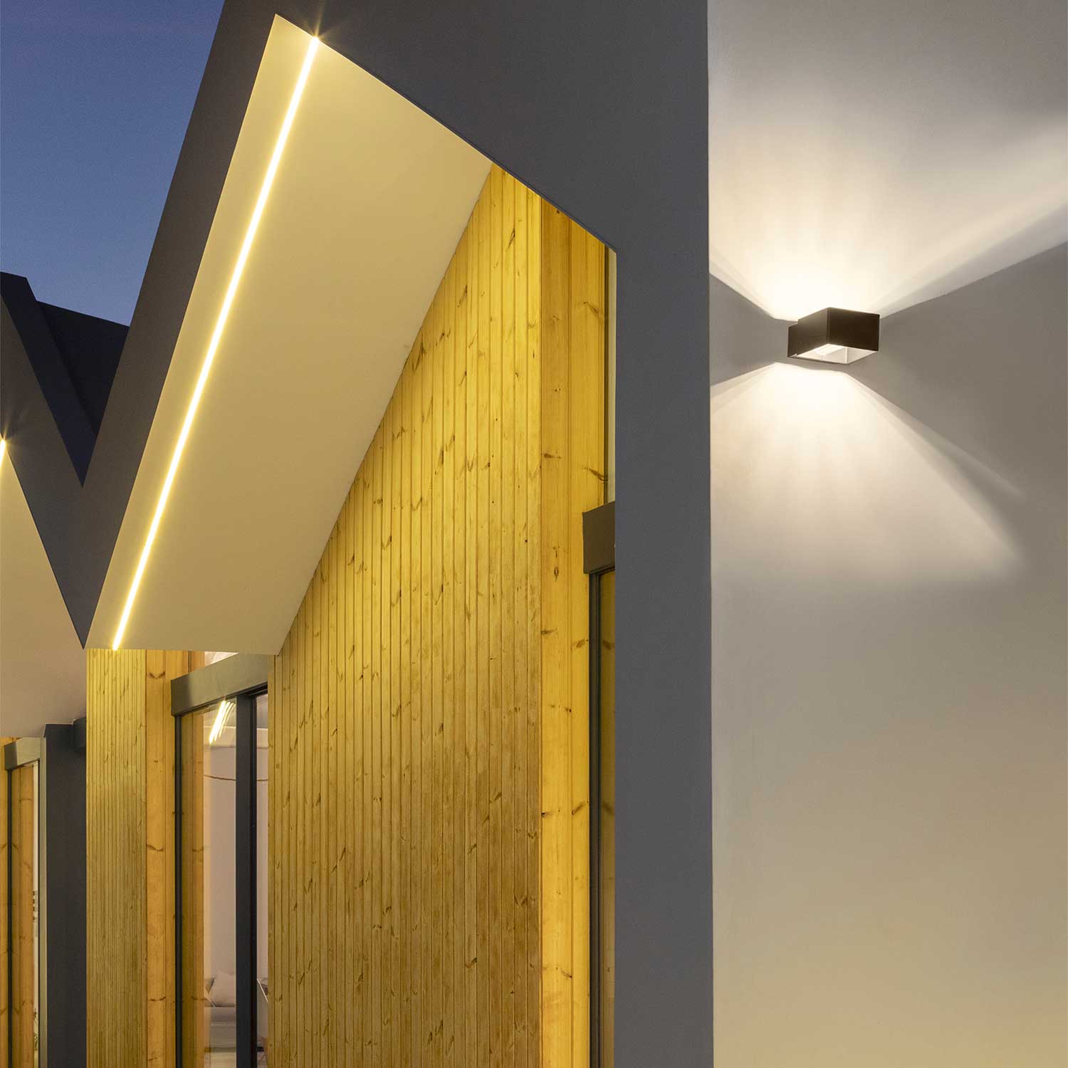 Frame - Contemporary design outdoor LED wall light