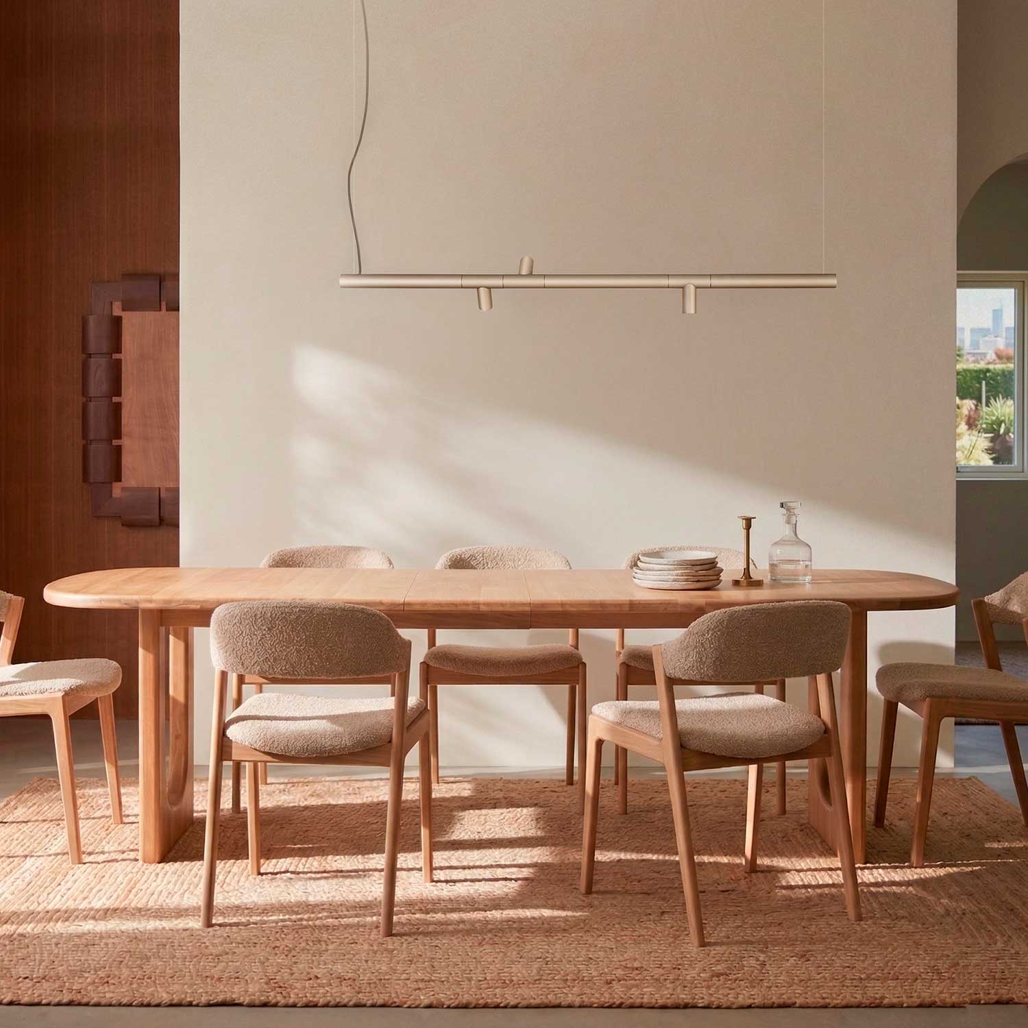 Morse - Suspension led design pour salle à manger