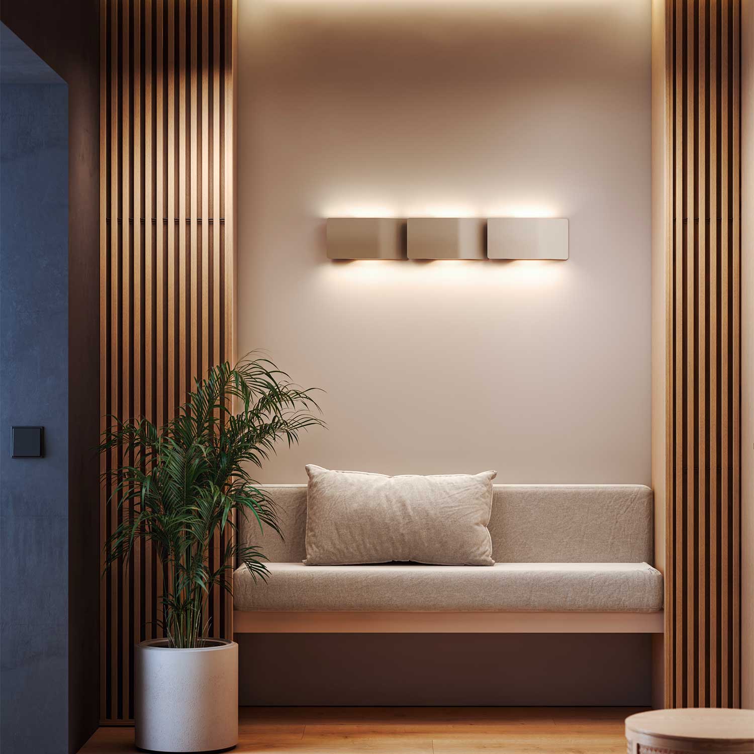 Shapes - Designer-LED-Wandleuchte für modernes Wohnzimmer