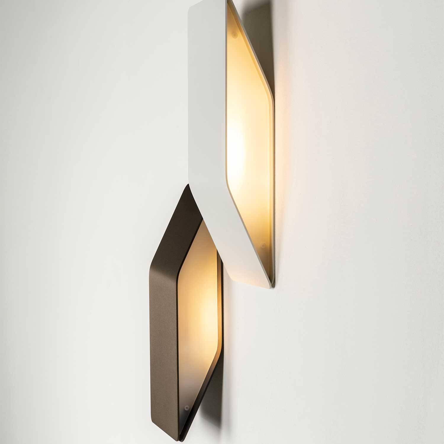 Shapes - Applique murale led design pour salon contemporain