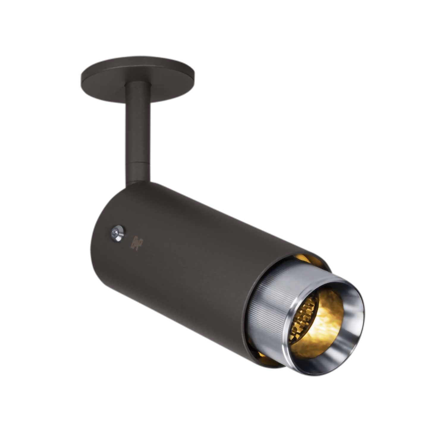 Exhaust Linear - Foco de techo orientable en acero diseño contemporáneo