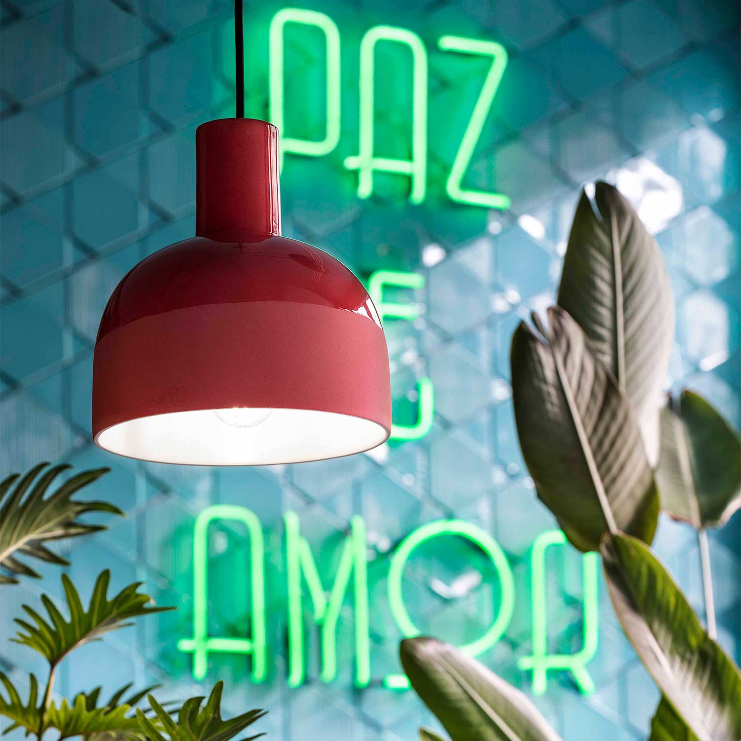 Caxixi - Colorful ceramic kitchen pendant light