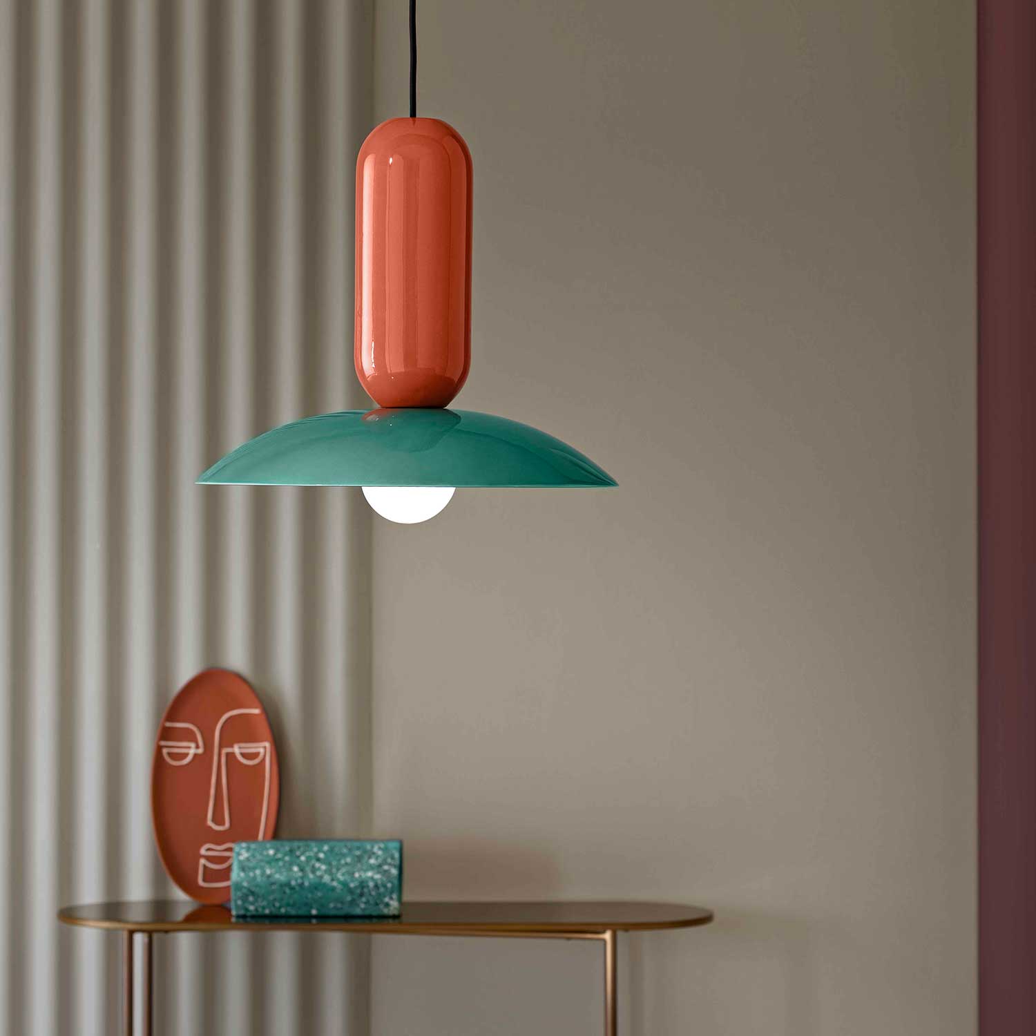 Pau - Ceramic designer pendant light for contemporary living room