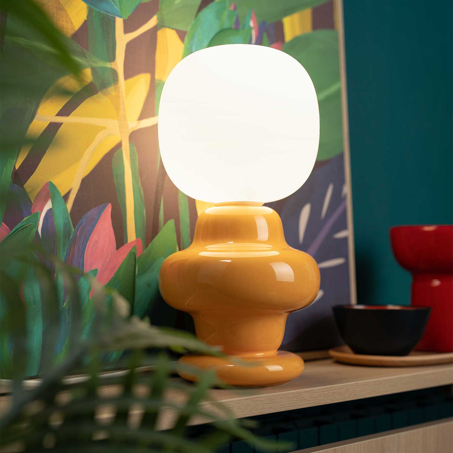 Copacabana - Lampe de chevet design en céramique moderne