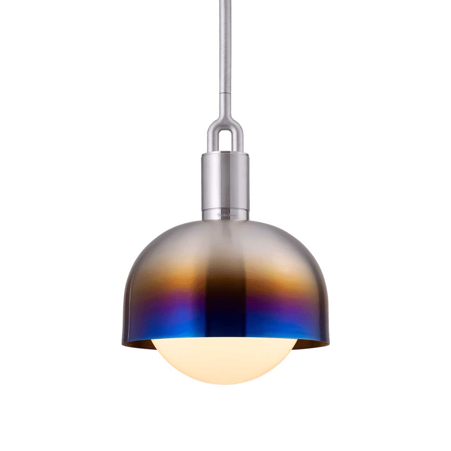 Forked Globe Shade - Suspension design pour cuisine industrielle