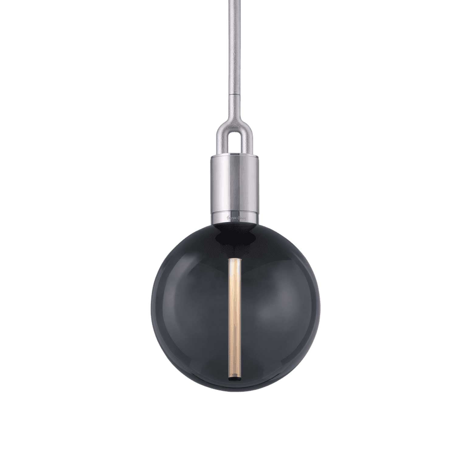Forked Globe - Suspension design industriel globe en verre