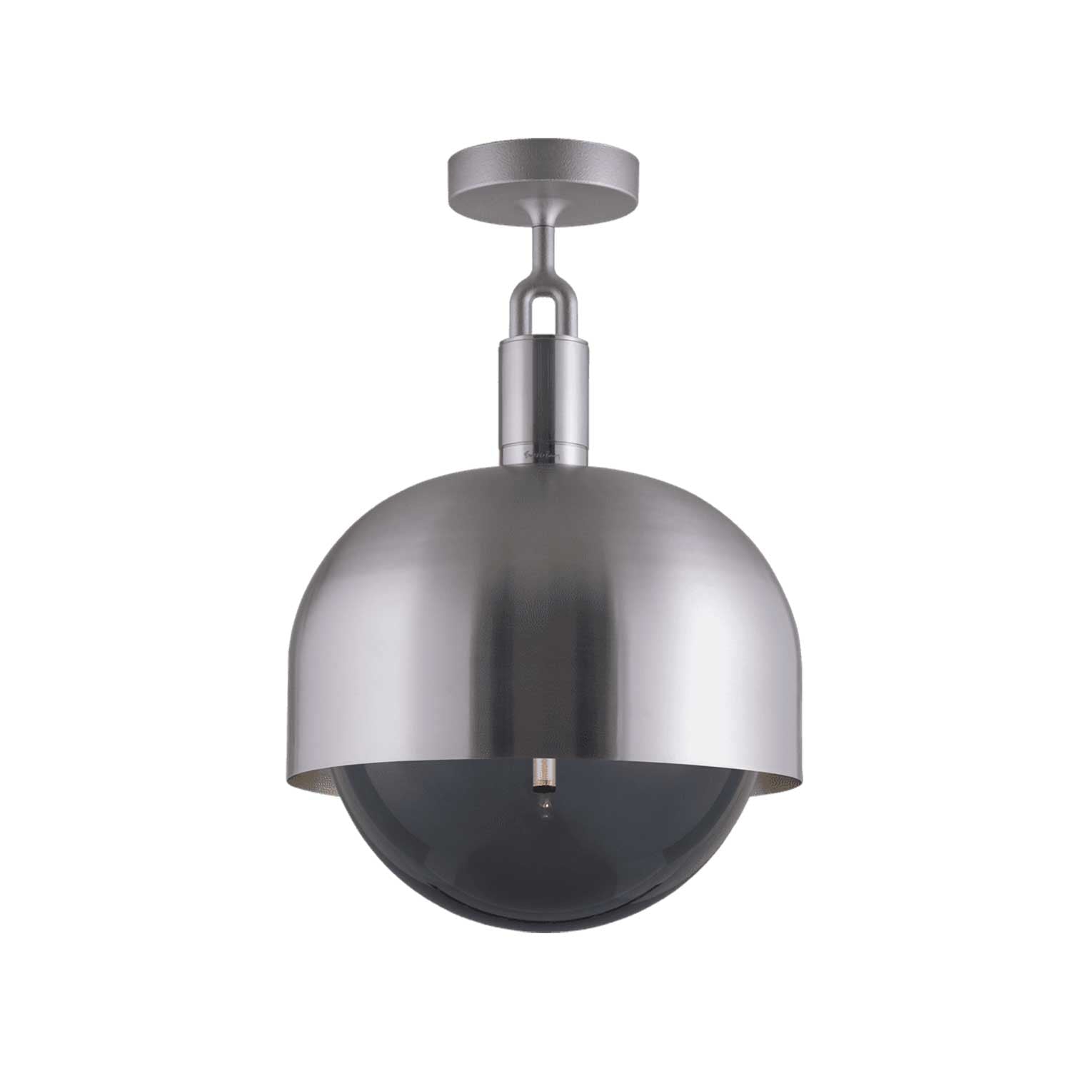 Forked Ceiling Shade - Plafonnier en verre et acier contemporain