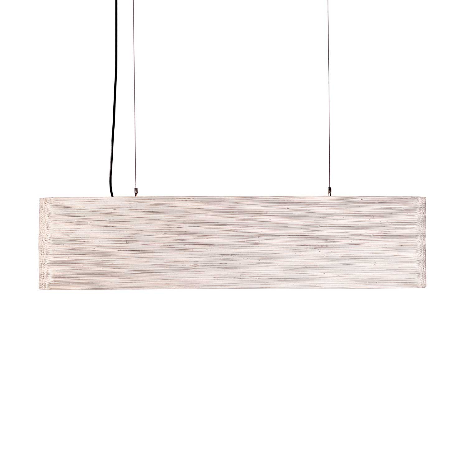 Hewn - Suspension led en carton pour salle à manger design