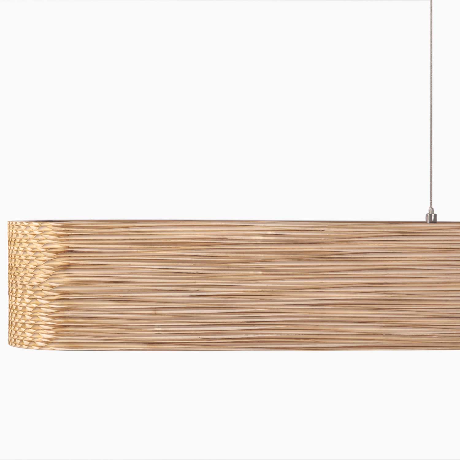 Hewn - Suspension led en carton pour salle à manger design