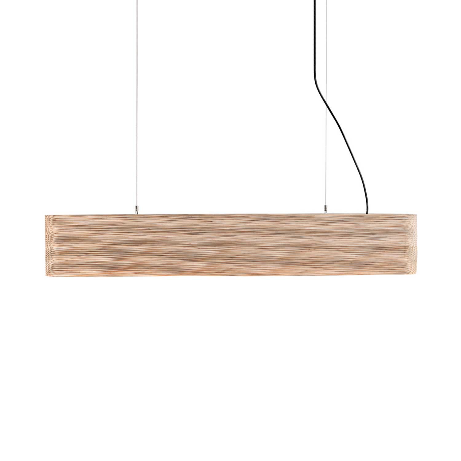 Hewn - Suspension led en carton pour salle à manger design