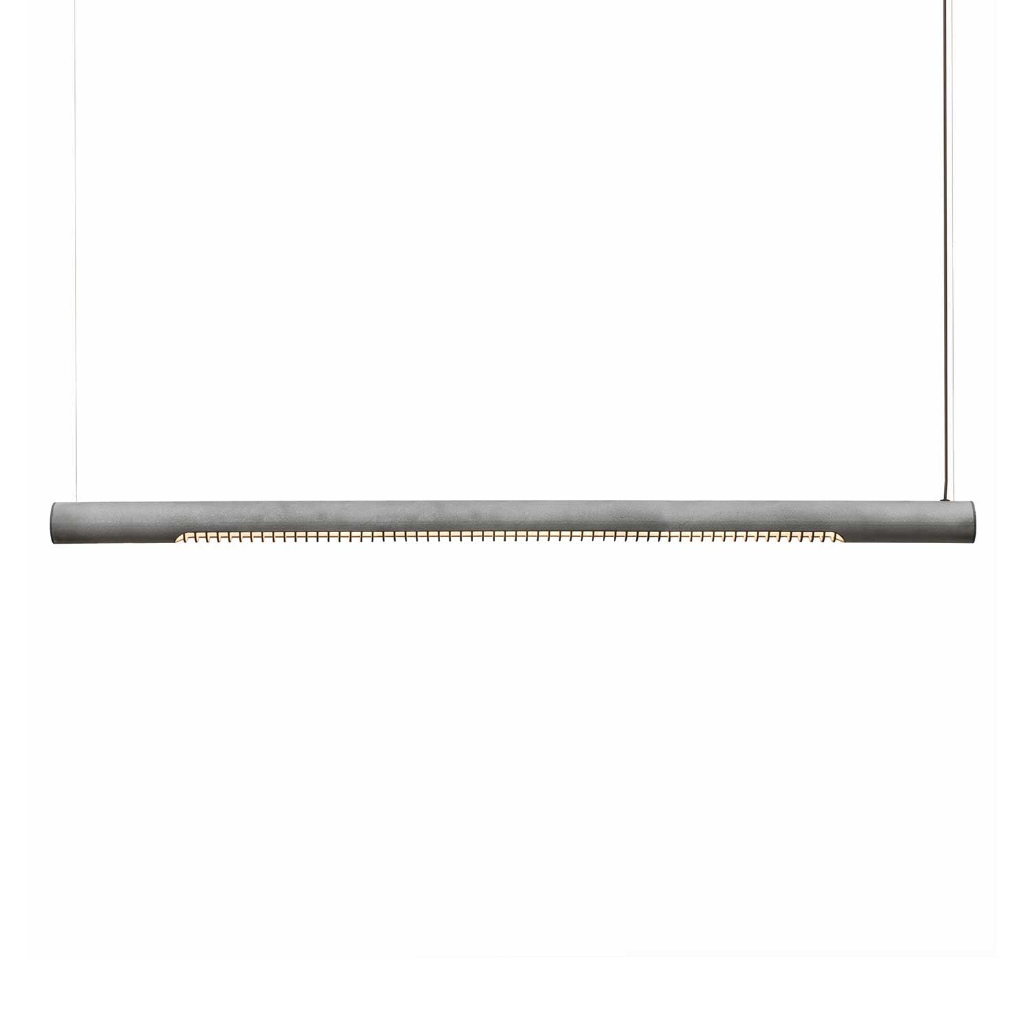 Roest Horizontal Linear - Rostfreie Stahlrohr-Pendelleuchte mit LED