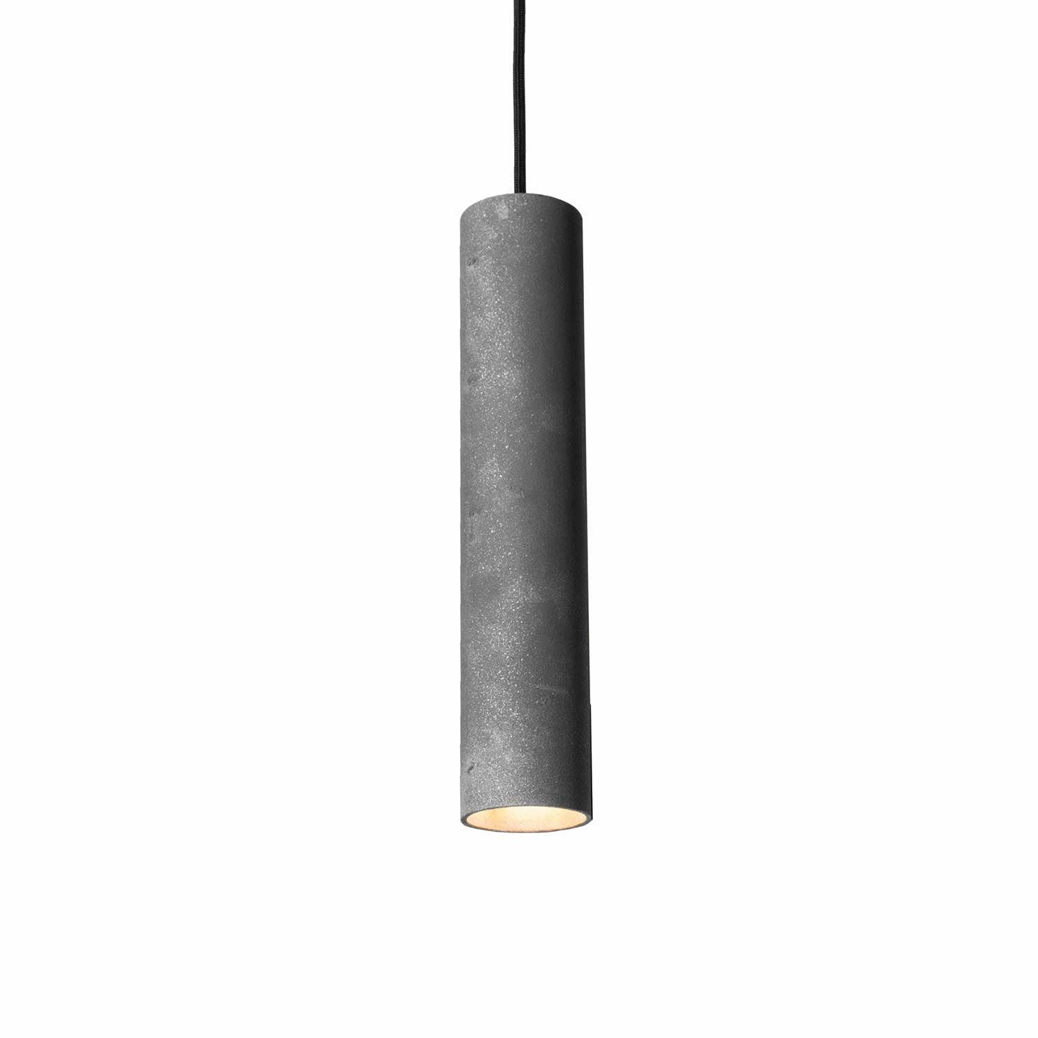 Roest Vertical - Modern high ceiling chandelier in rusty steel industrial style