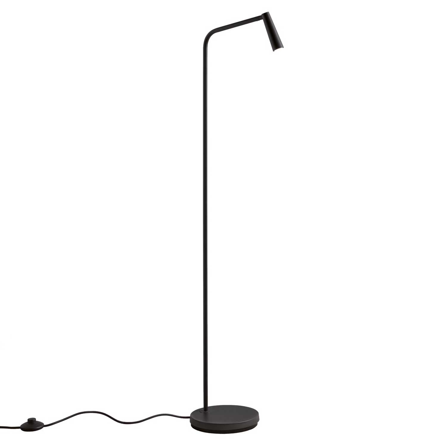 Gamma - Lampadaire LED en acier design pour salon