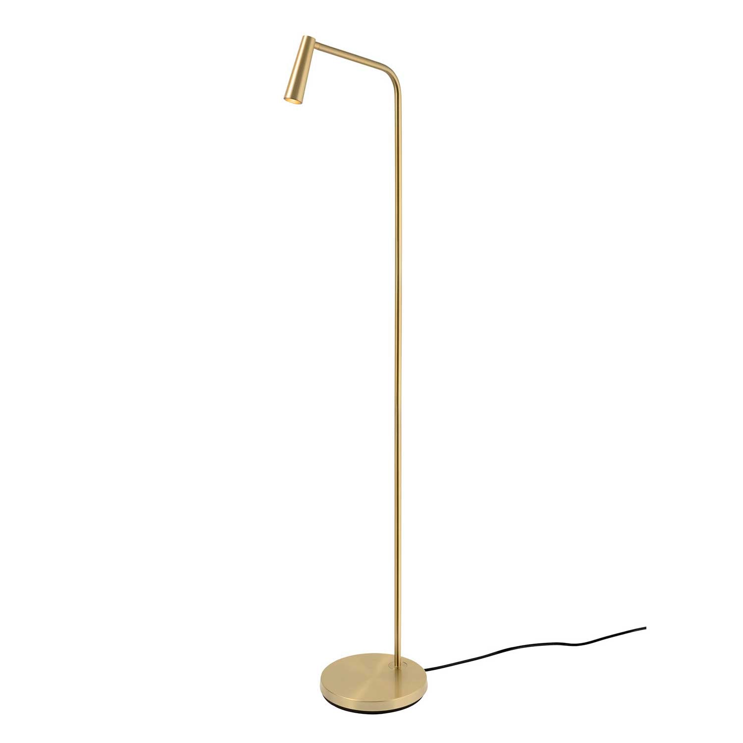 Gamma - Lampadaire LED en acier design pour salon