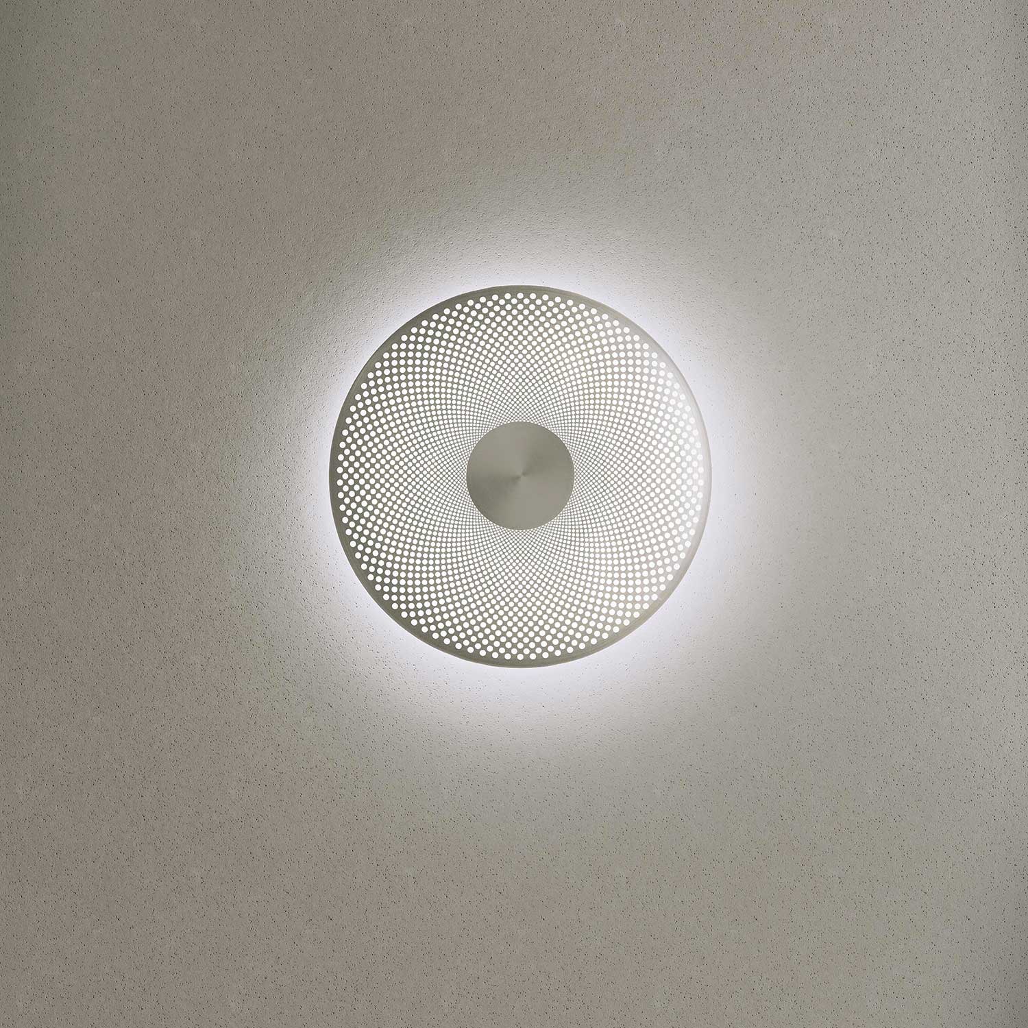 Glint - Runde Design-Wandleuchte, modern und zeitgemäß