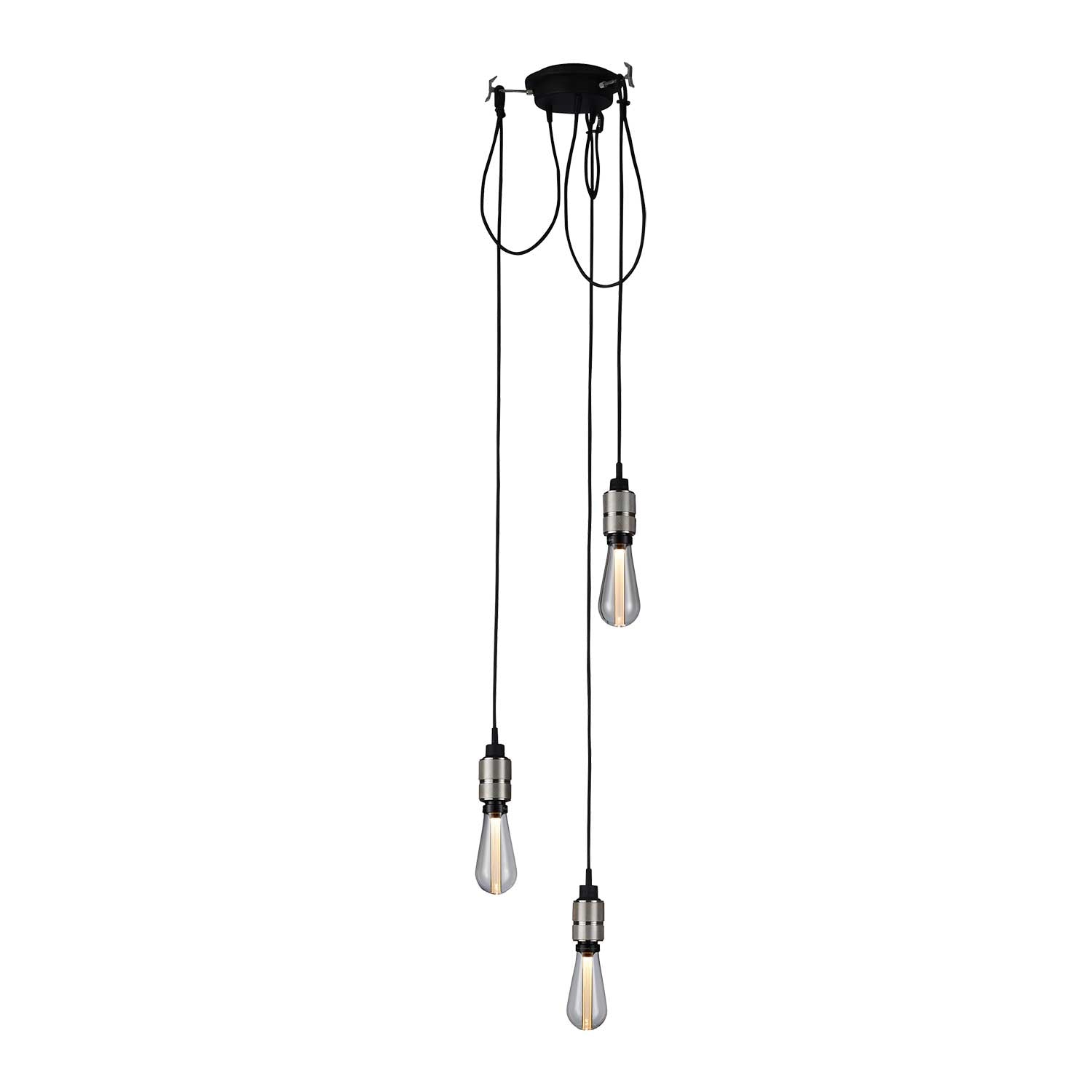 Hooked 3.0 Nude - Lustre métal design pour salle à manger industrielle