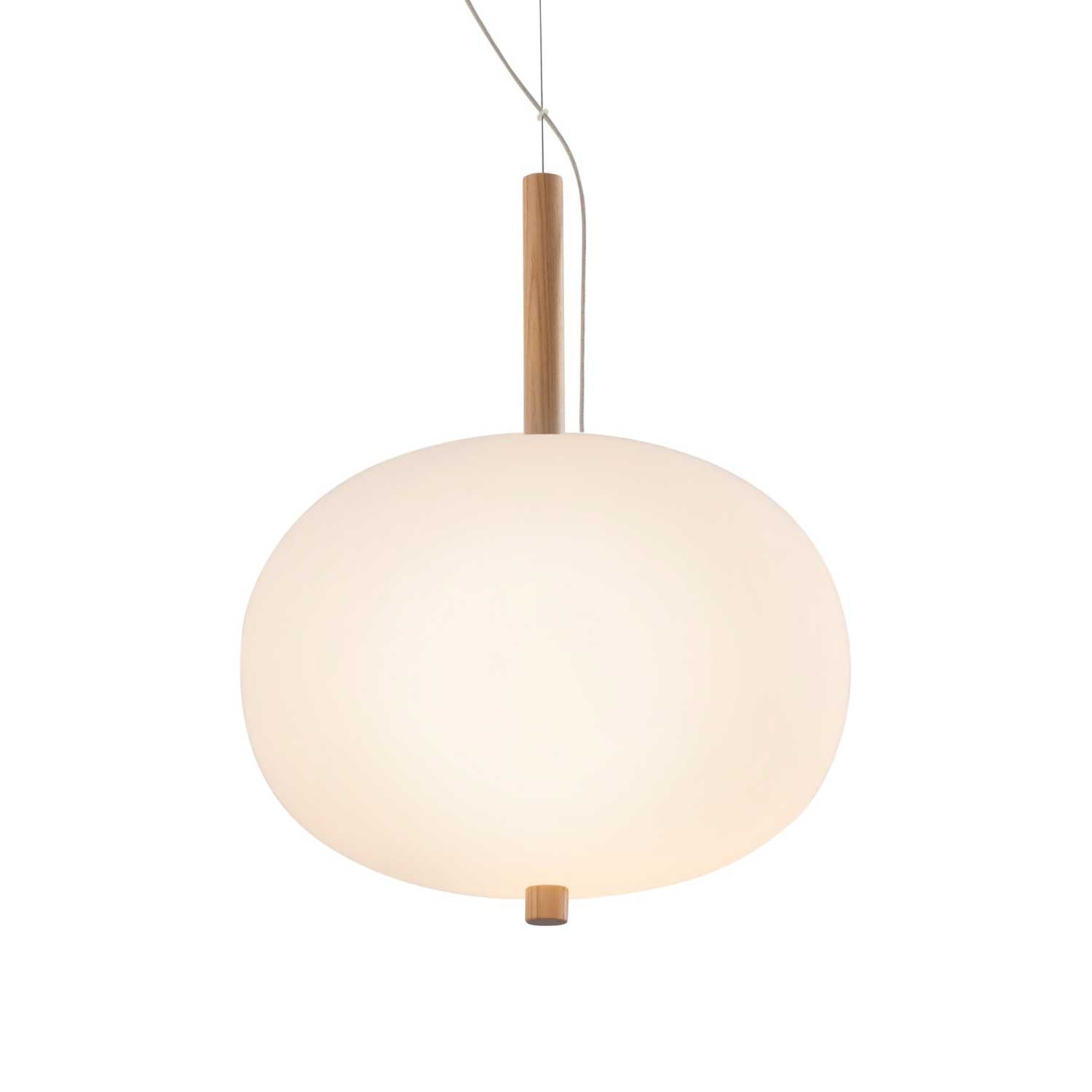 Ilargi - Sospensione LED in vetro design moderno per cucina