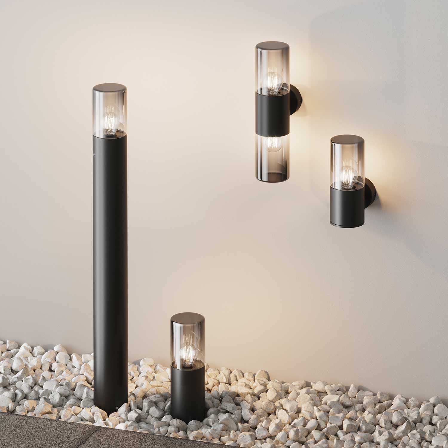 Amas - Applique murale led extérieur moderne
