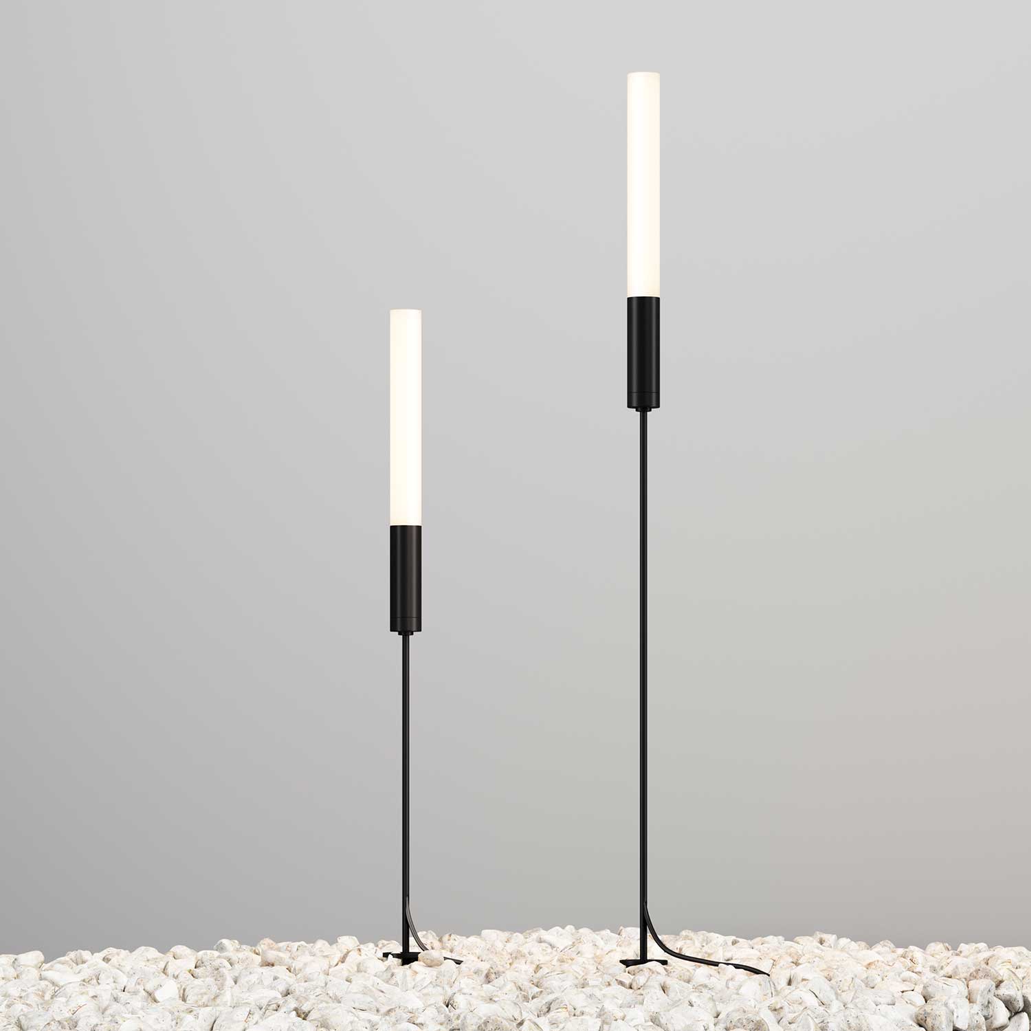 Flare - Poteau LED sur piquet design pour jardin extérieur