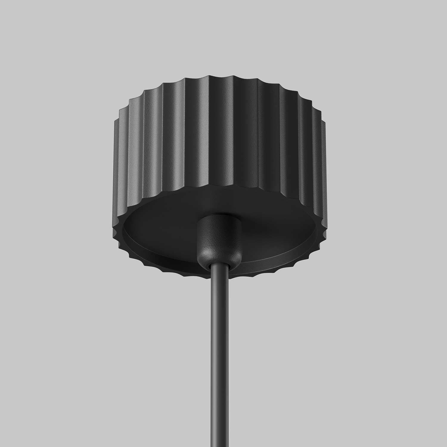 Calipso - Suspension cannelé tube en alu design pour cuisine