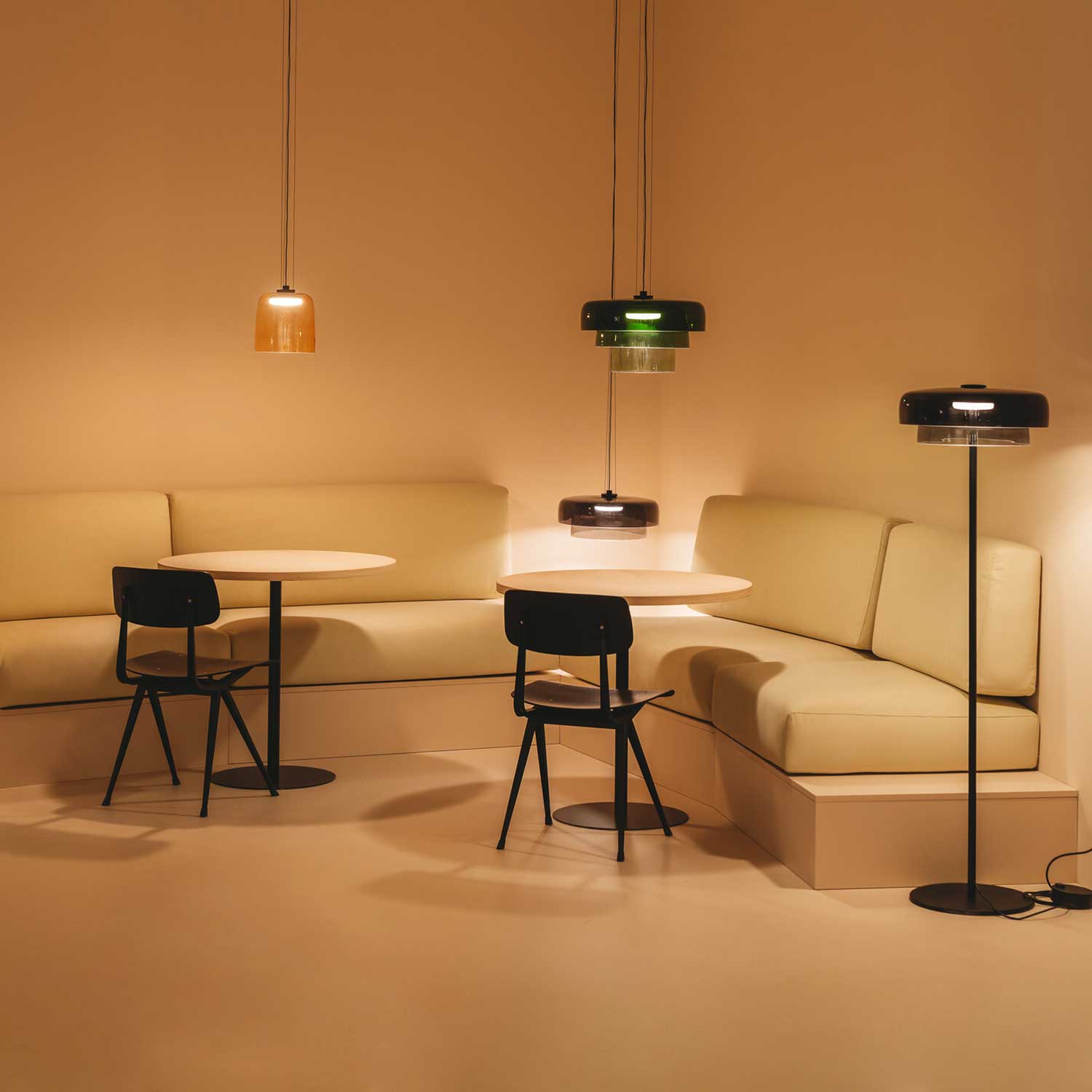 Levels 1 - Suspension en verre design moderne pour cuisine