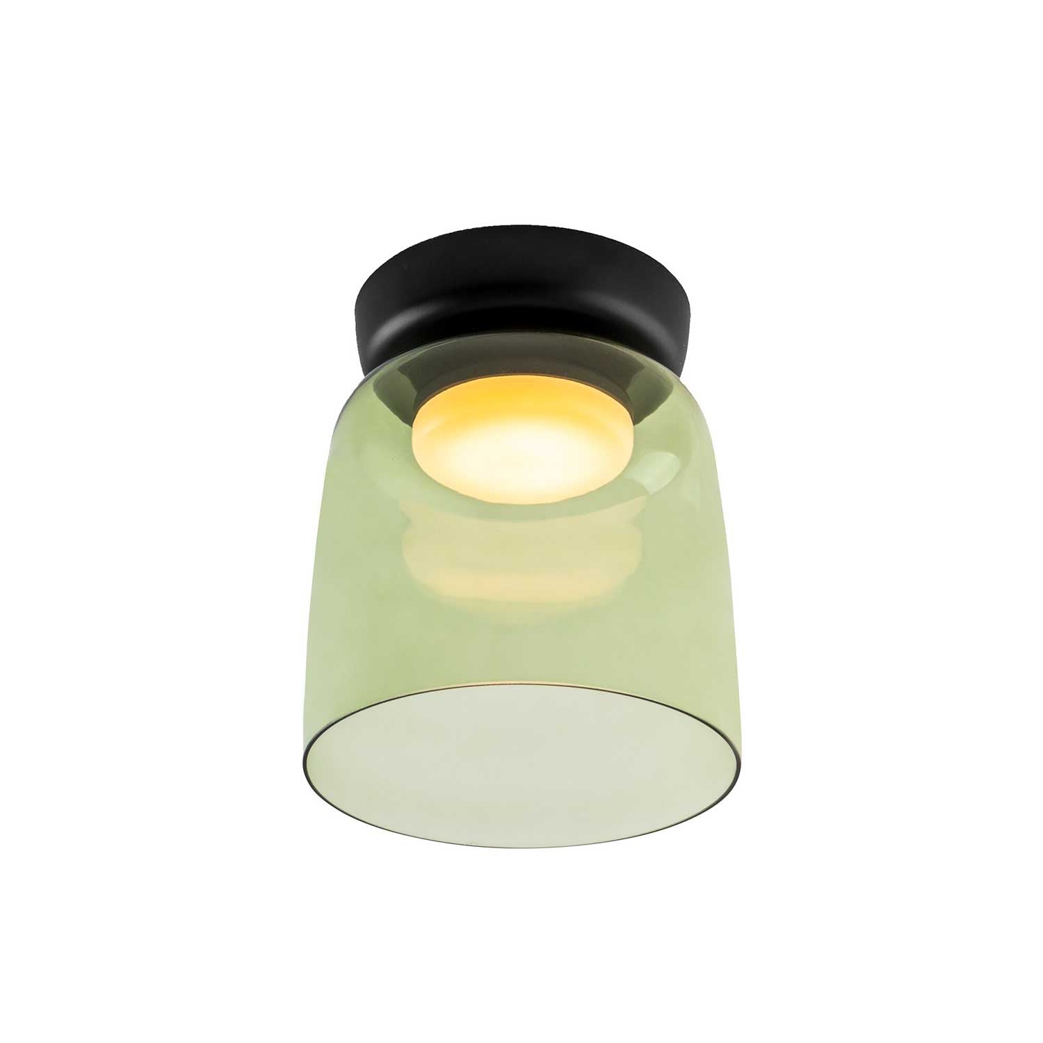 Levels 1 - Plafonnier LED en verre design moderne pour chambre