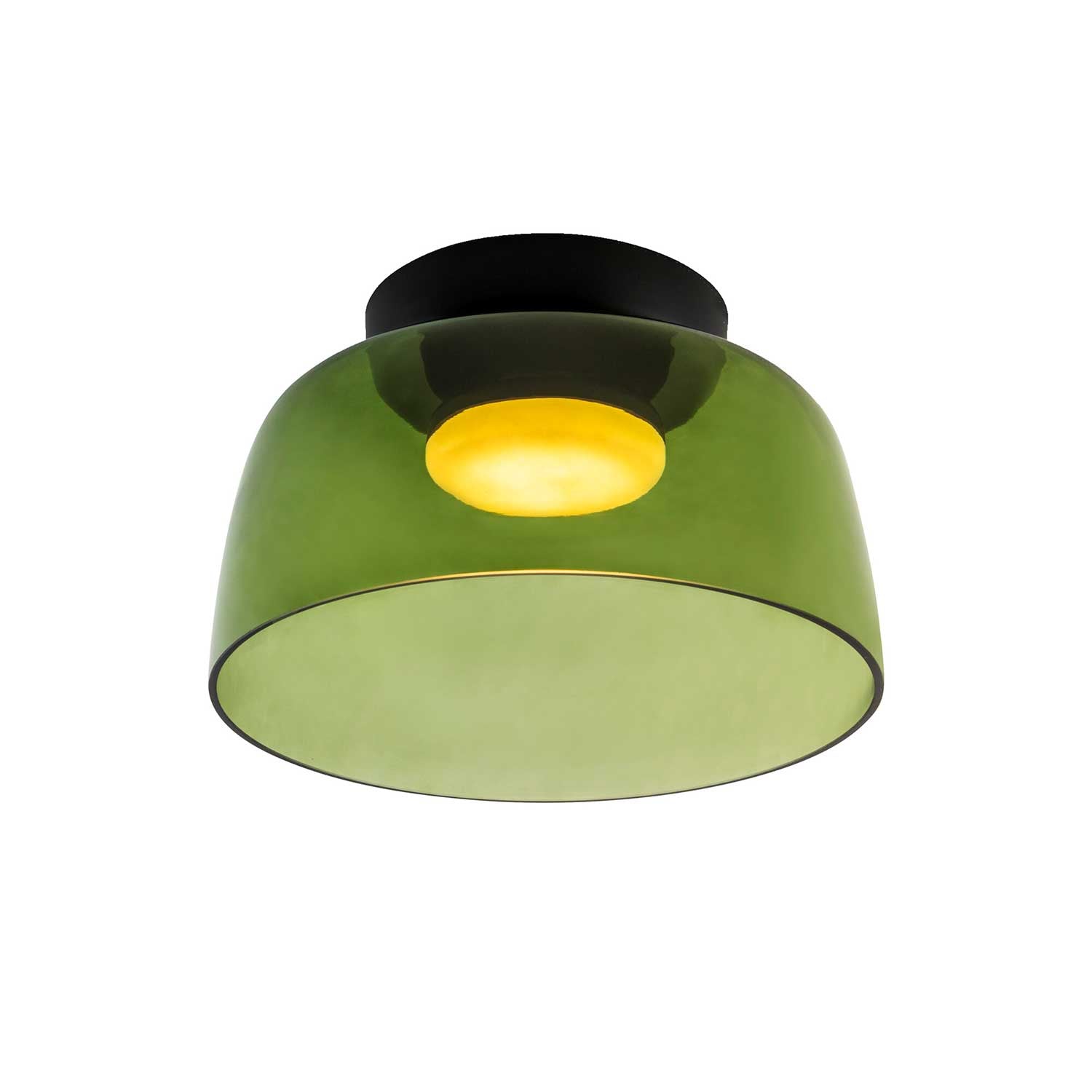 Levels 1 - Plafonnier LED en verre design moderne pour chambre