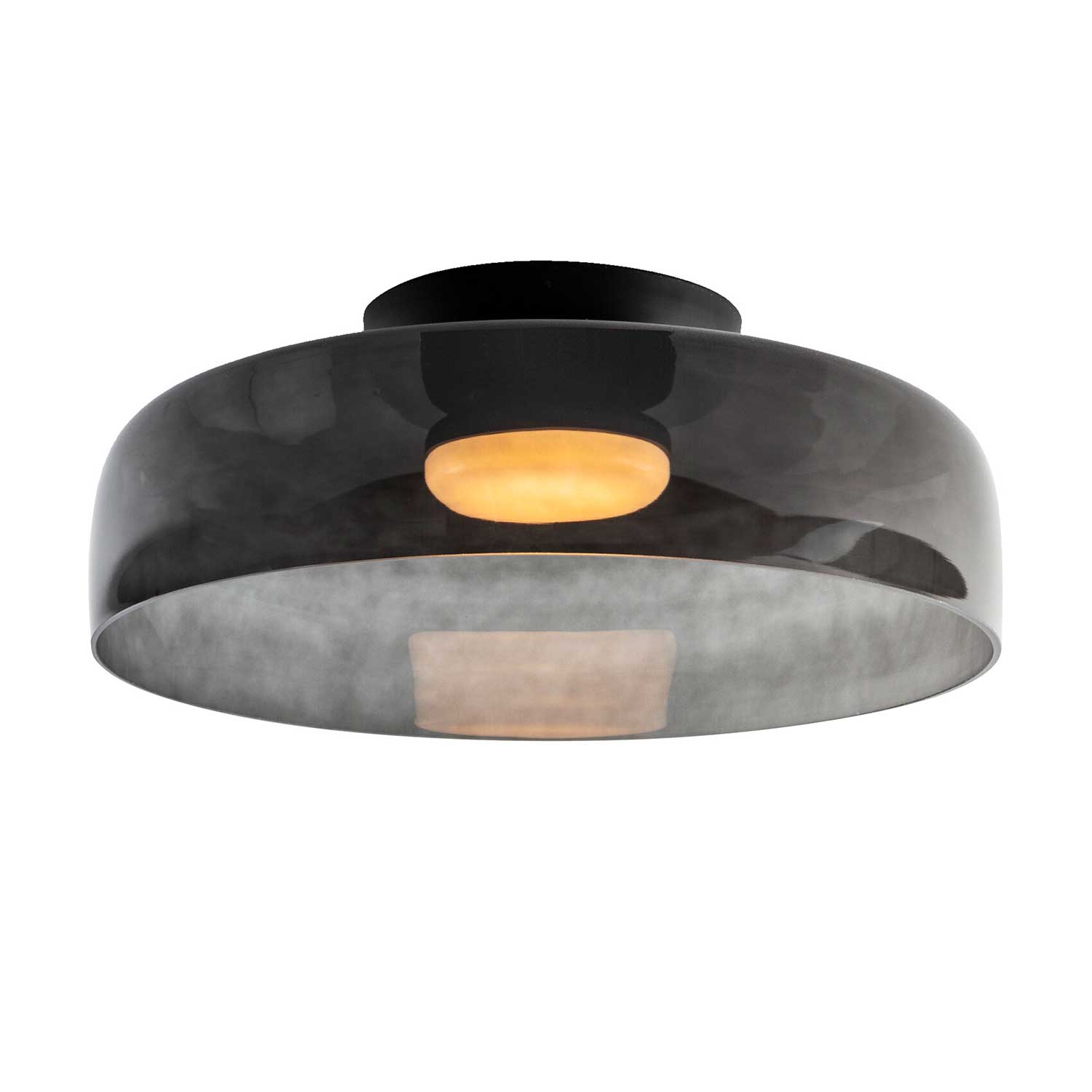 Levels 1 - Plafonnier LED en verre design moderne pour chambre