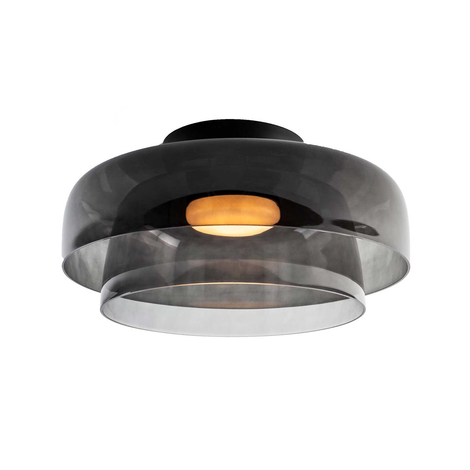 Levels 2 - Plafonnier en verre LED design pour salle à manger