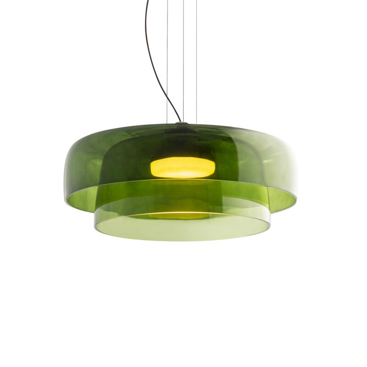 Levels 2 - Suspension en verre design pour salle à manger